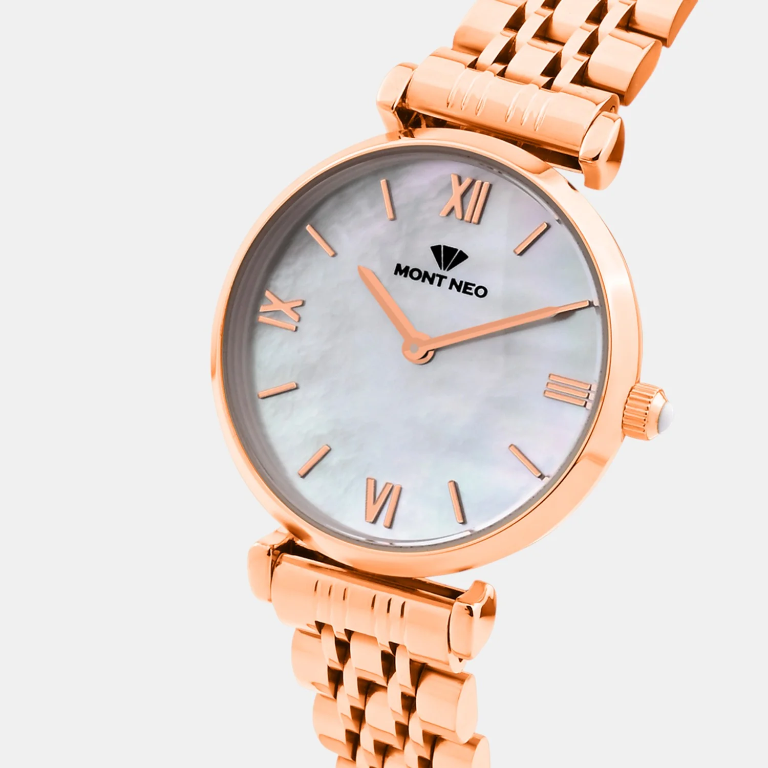 Women Quartz White Dial Analog Stainless Steel Watch 4517B-M3303 - Image 2