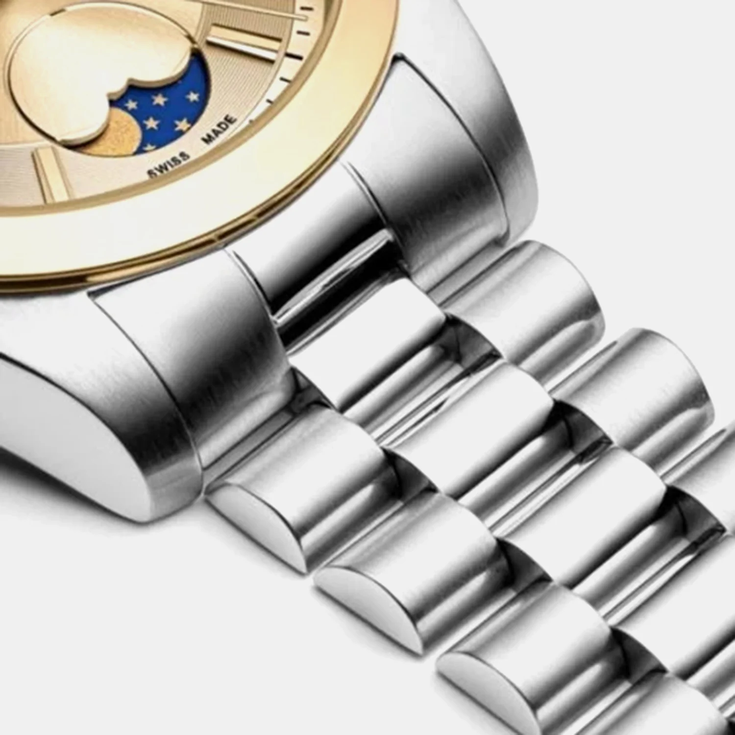 Moonphase Women Quartz Champagne Dial Analog Stainless Steel Watch A3802.2111QF - Image 4