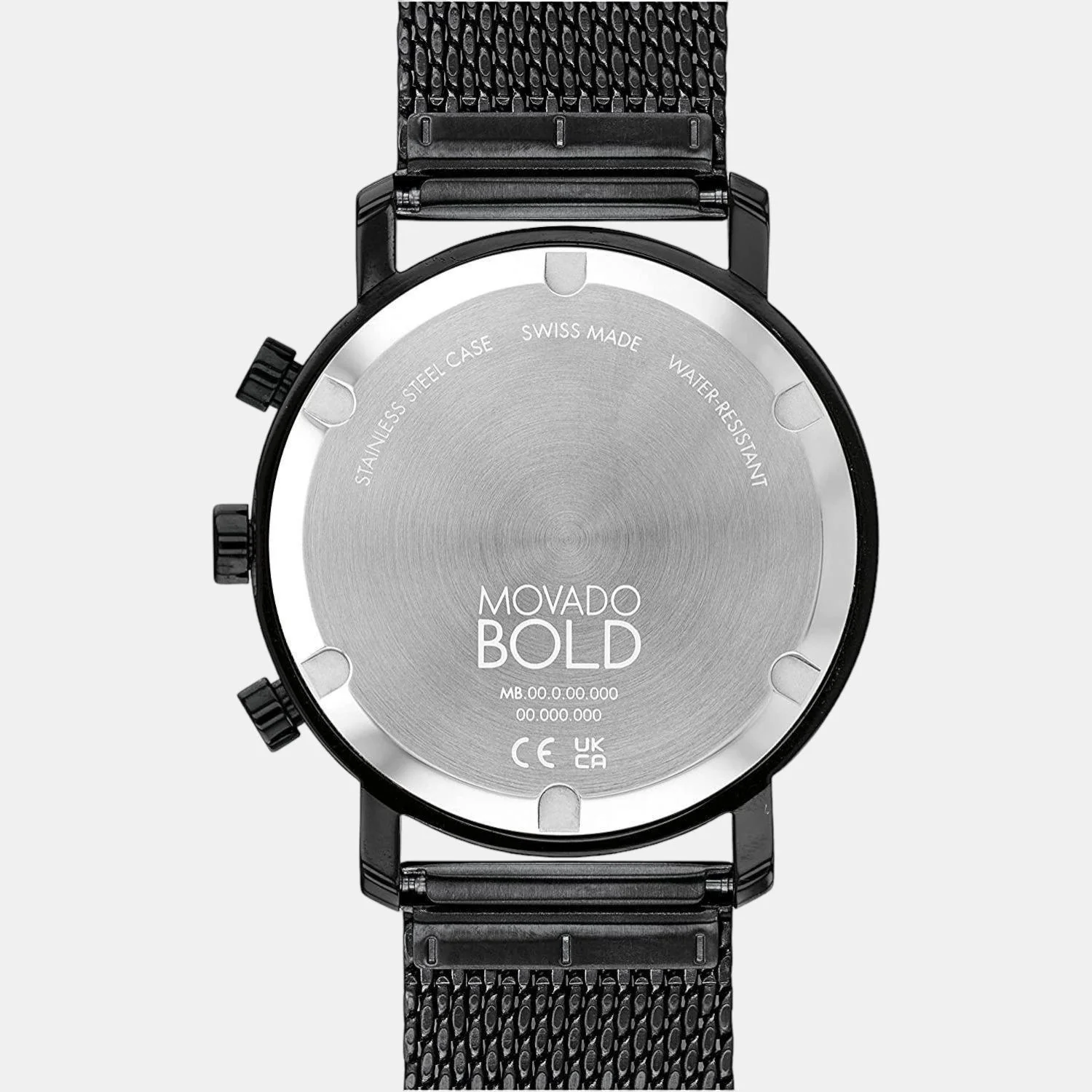 Bold Evolution Men Quartz Black Dial Chronograph Stainless Steel Watch 3600810 - Image 3