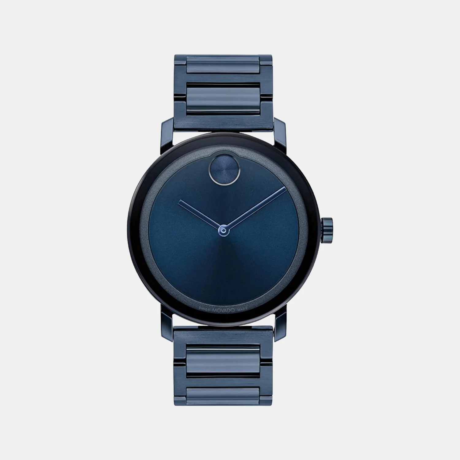Bold Evolution Men Quartz Blue Dial Analog Stainless Steel Watch 3600797