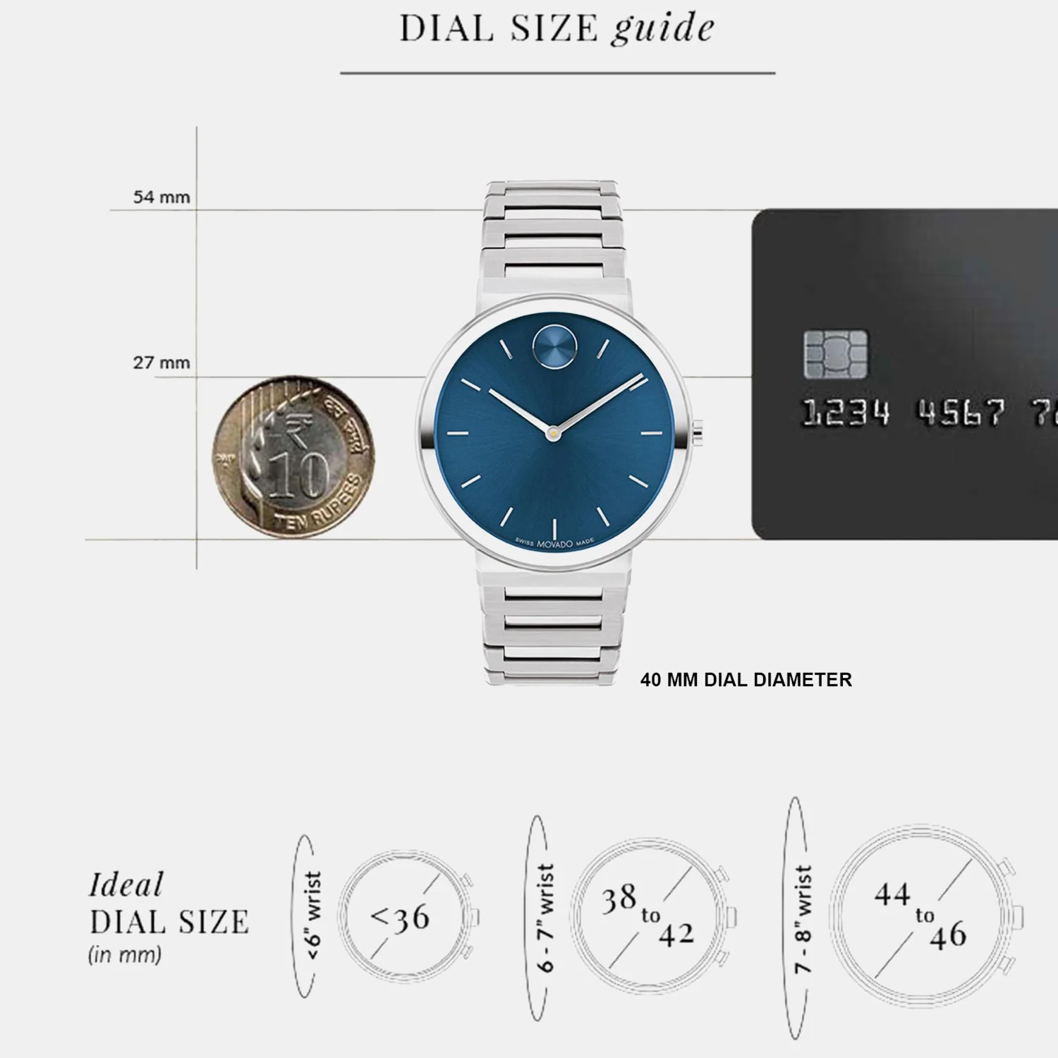 Bold Men Quartz Blue Dial Analog Stainless Steel Watch 3601201 - Image 4