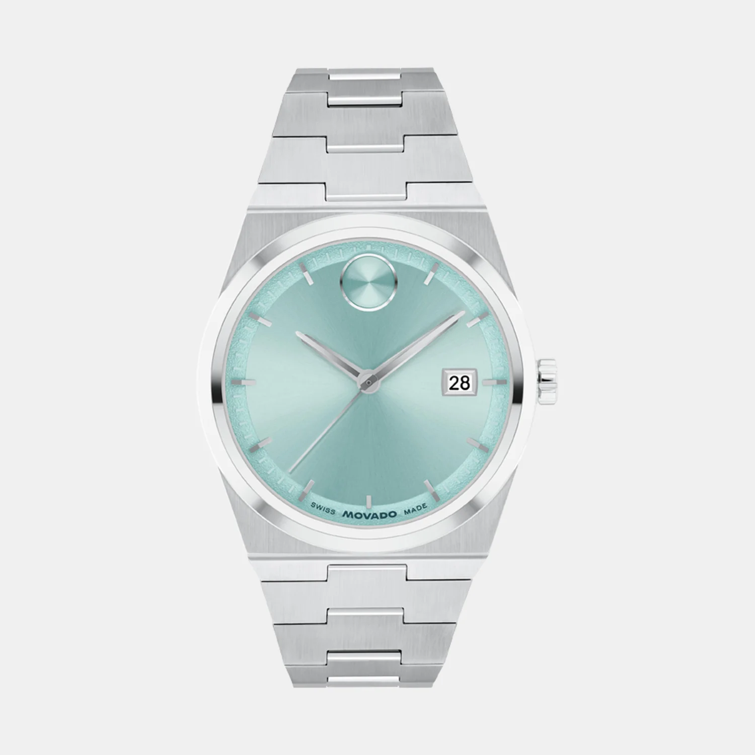Bold Women Quartz Blue Dial Analog Stainless Steel Watch 3601186