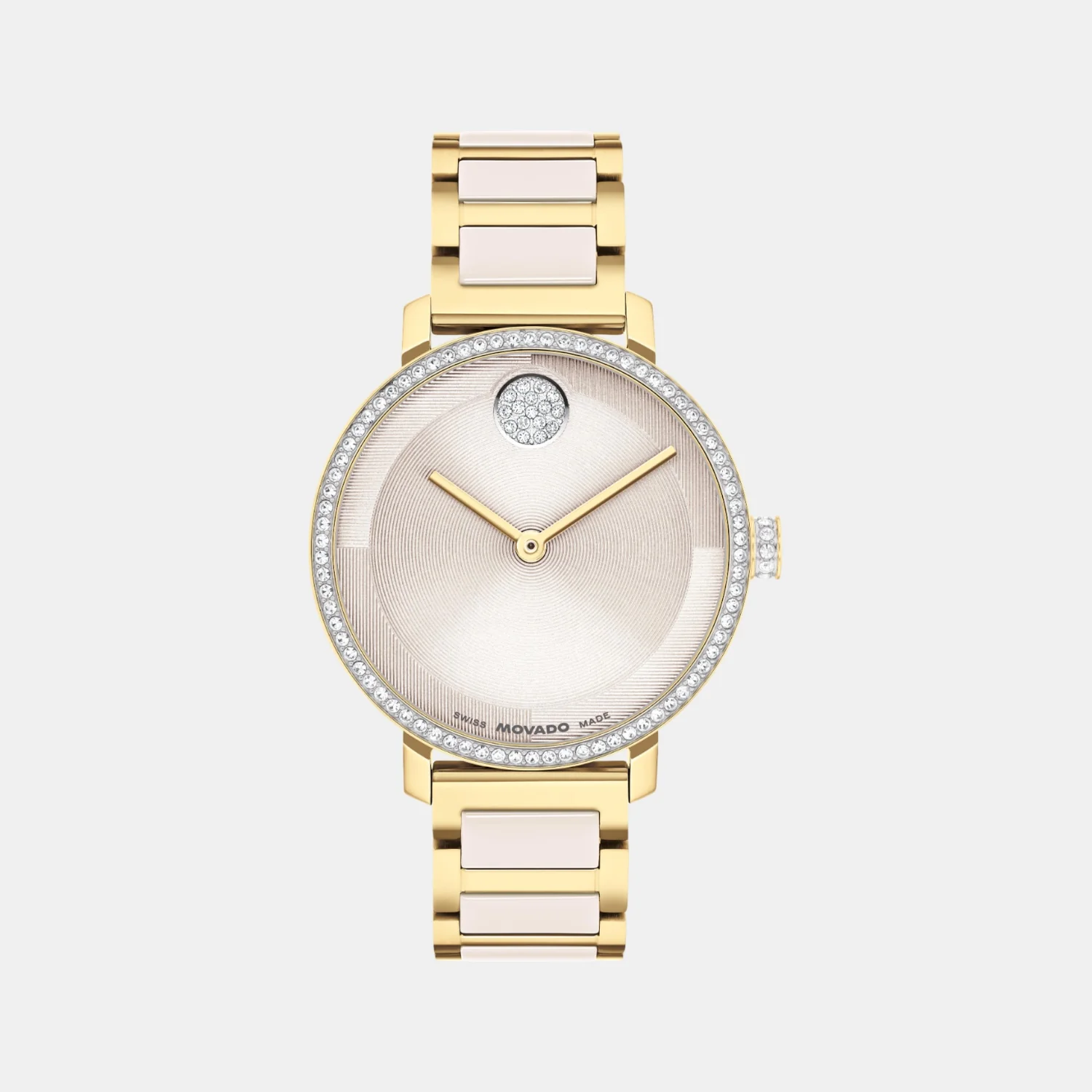 Bold Women Quartz Taupe Dial Analog Stainless Steel Watch 3601301 - Image 2