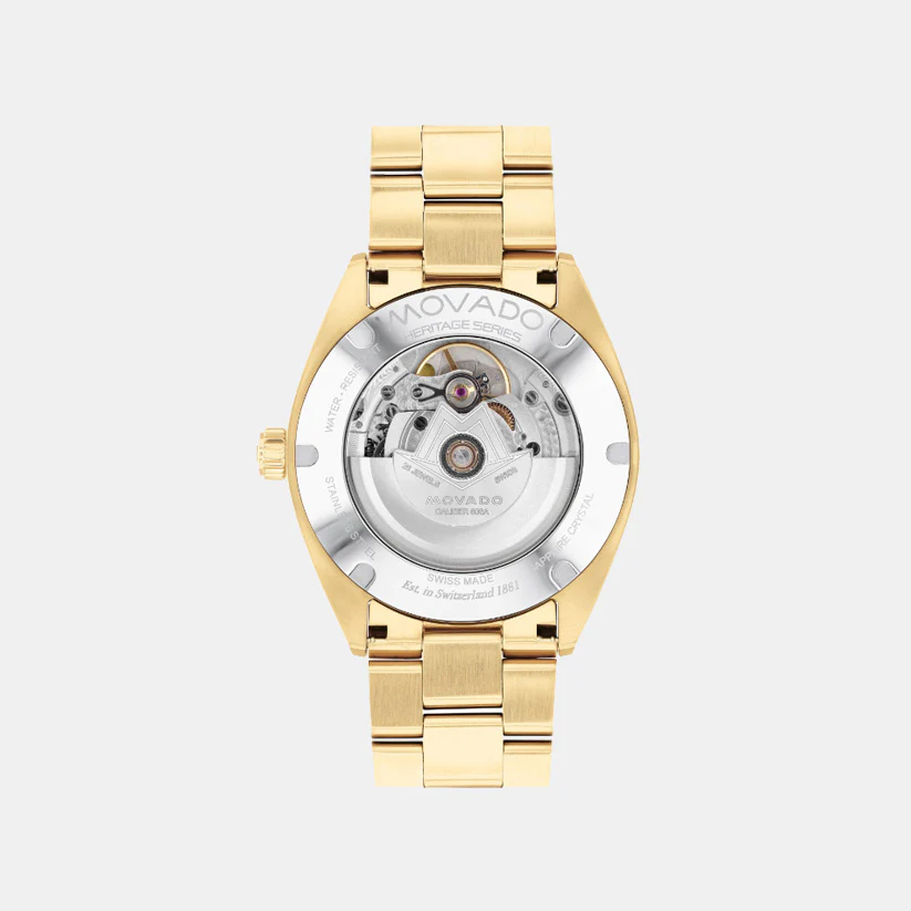 Datron Men Automatic Grey Dial Analog Stainless Steel Watch 3650172 - Image 4