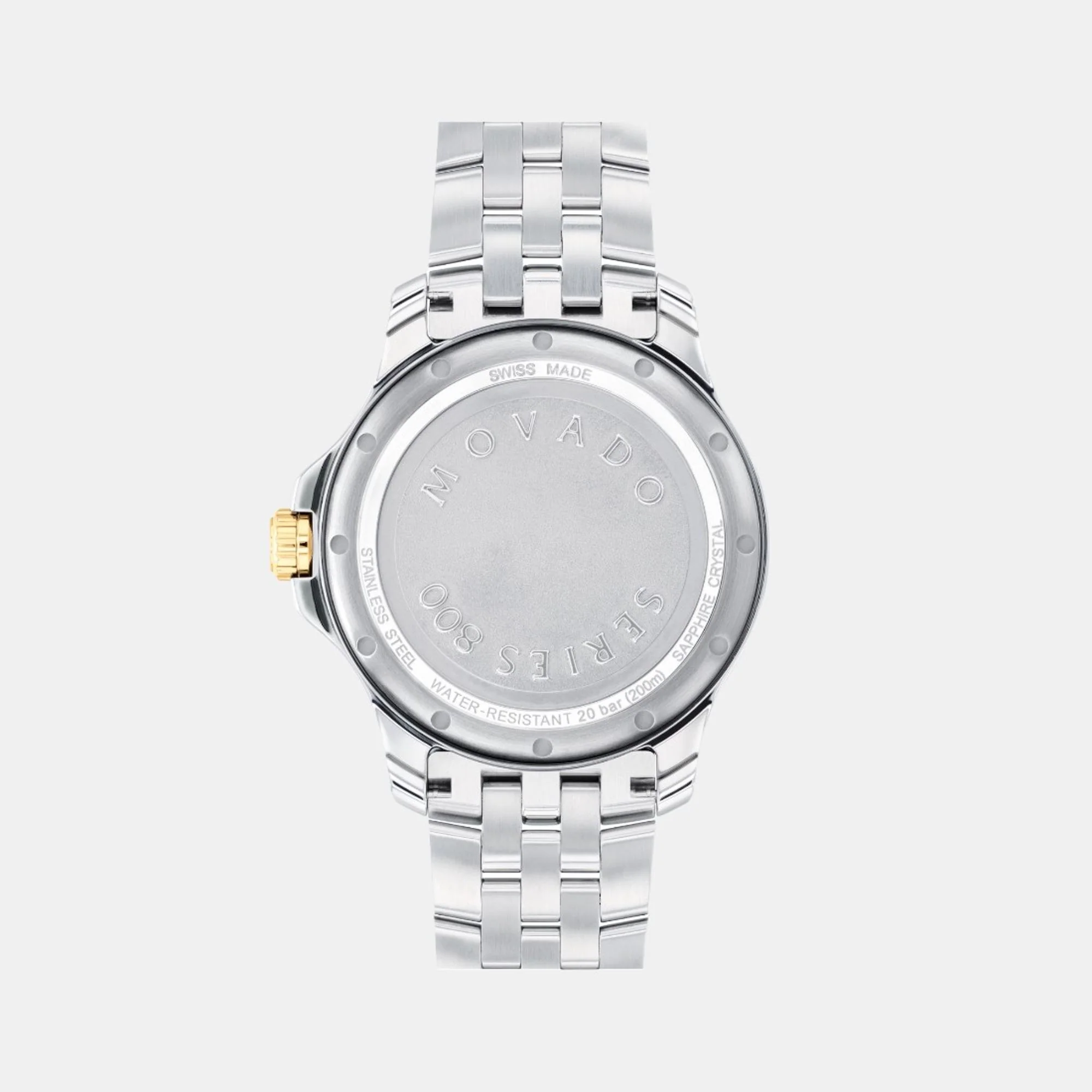 Series 800 Men Quartz Black Dial Analog Stainless Steel Watch 2600182 - Image 3