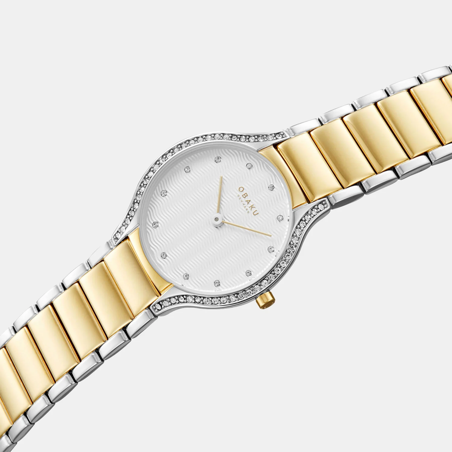 Acacie Women Quartz Silver Dial Analog Stainless Steel Watch V276LEFISF - Image 3