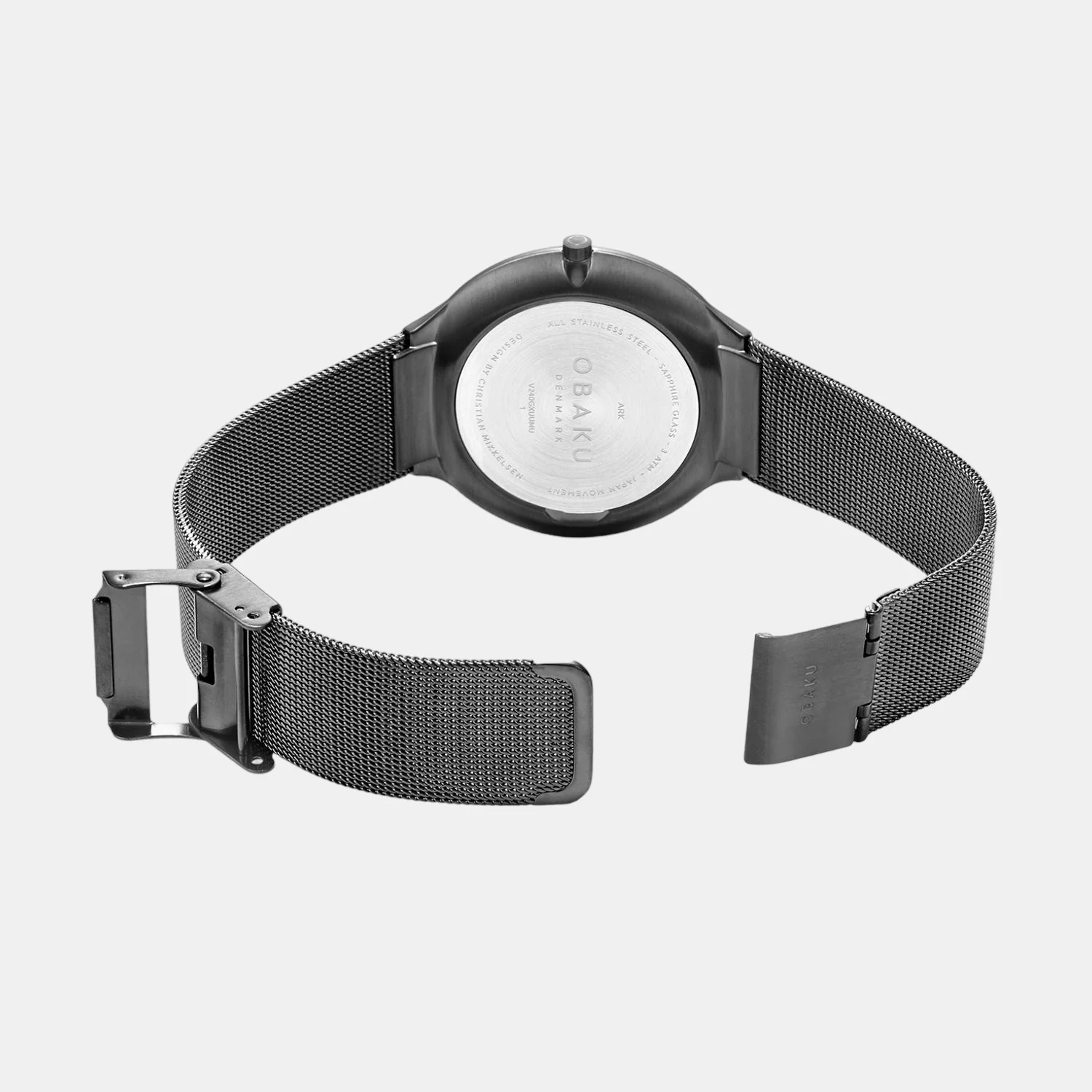Ark Slim Women Quartz Grey Dial Analog Stainless Steel Watch V240GXUUMU - Image 4