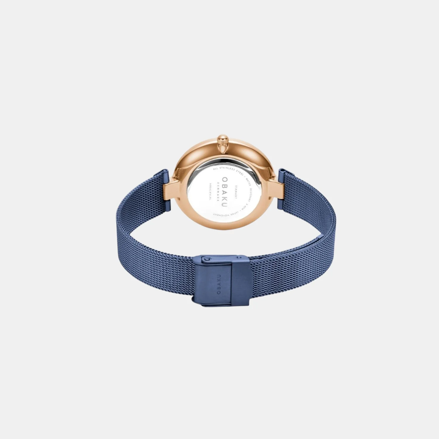 Diamant Women Quartz Blue Dial Analog Mesh Watch V256LXVLML-DD - Image 5