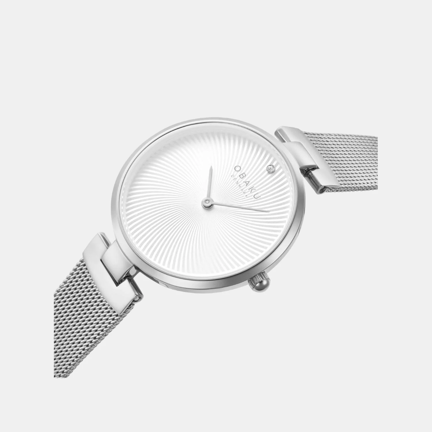 Diamant Women Quartz White Dial Analog Stainless Steel Watch V256LXCIMC - Image 3