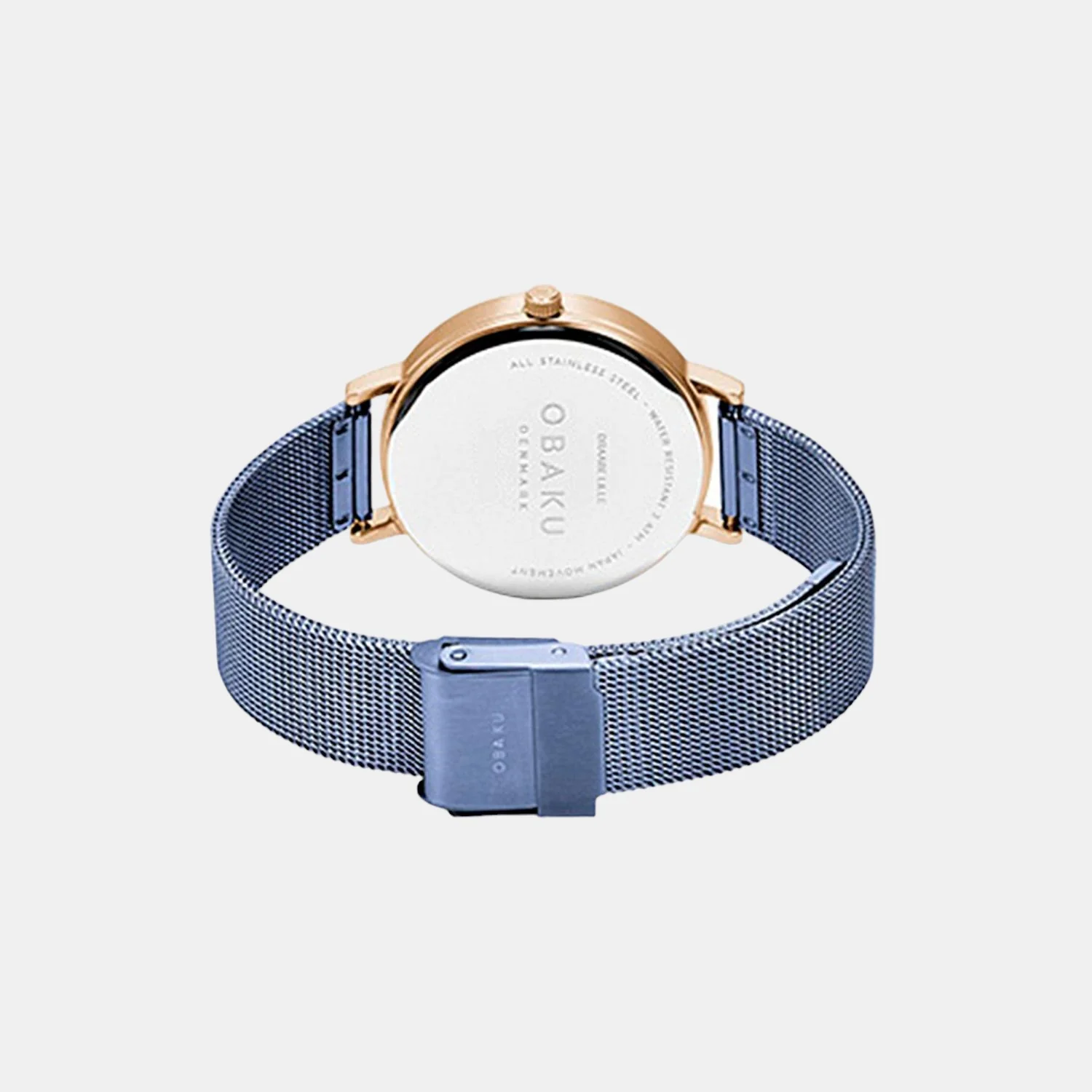 Draabe Lille Ocean Women Quartz Blue Dial Analog Stainless Steel Watch V248LHVLML - Image 2