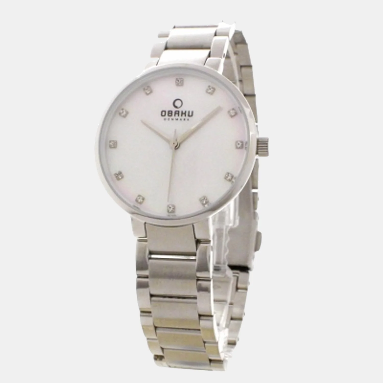 Glad Coral Women Quartz Mother Of Pearl Dial Analog Stainless Steel Watch V189LXCPSC - Image 4