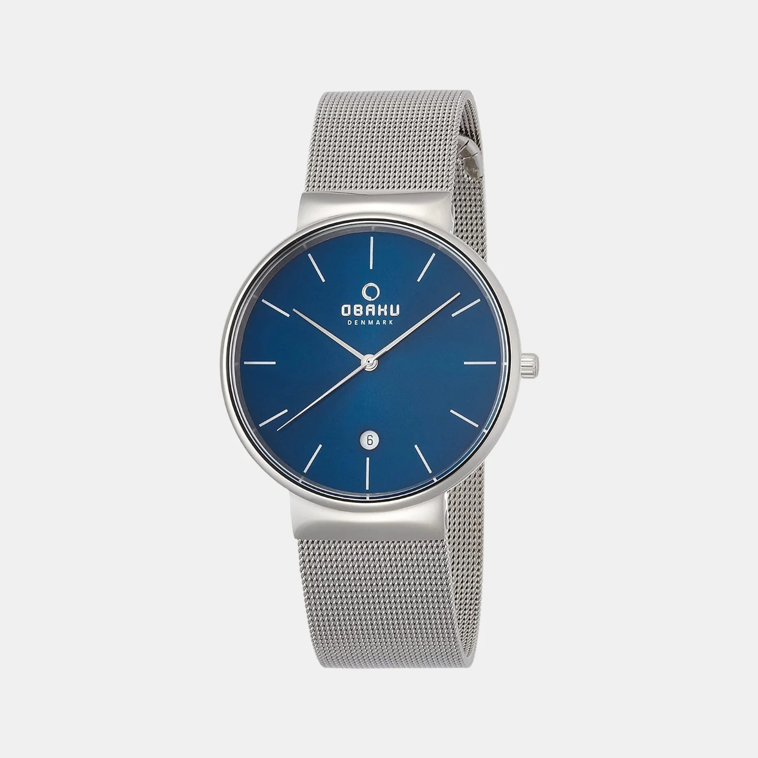 Klar Cyan Men Quartz Blue Dial Analog Stainless Steel Watch V153GDCLMC