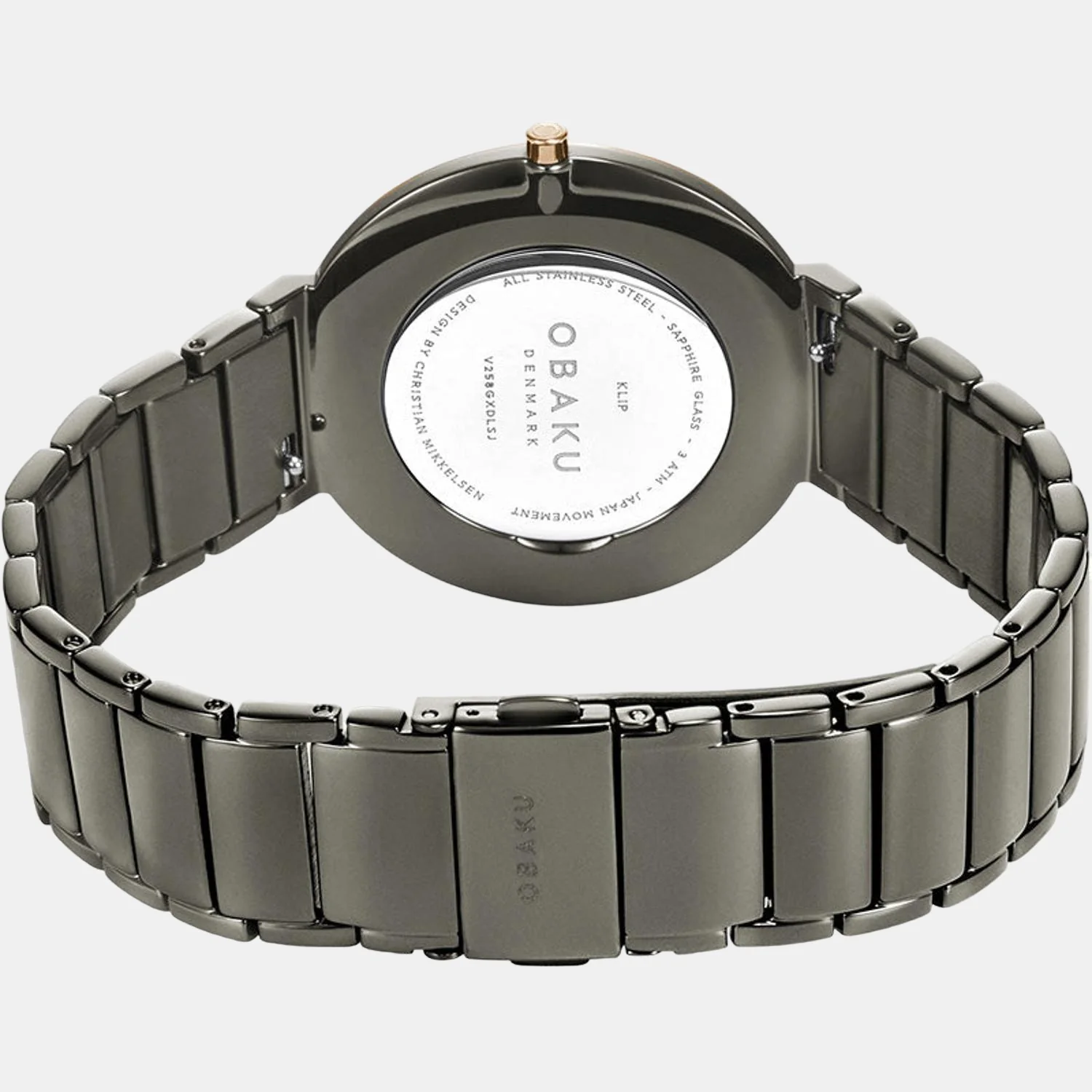 Klip Pacific Men Quartz Blue Dial Analog Stainless Steel Watch V258GXDLSJ - Image 5