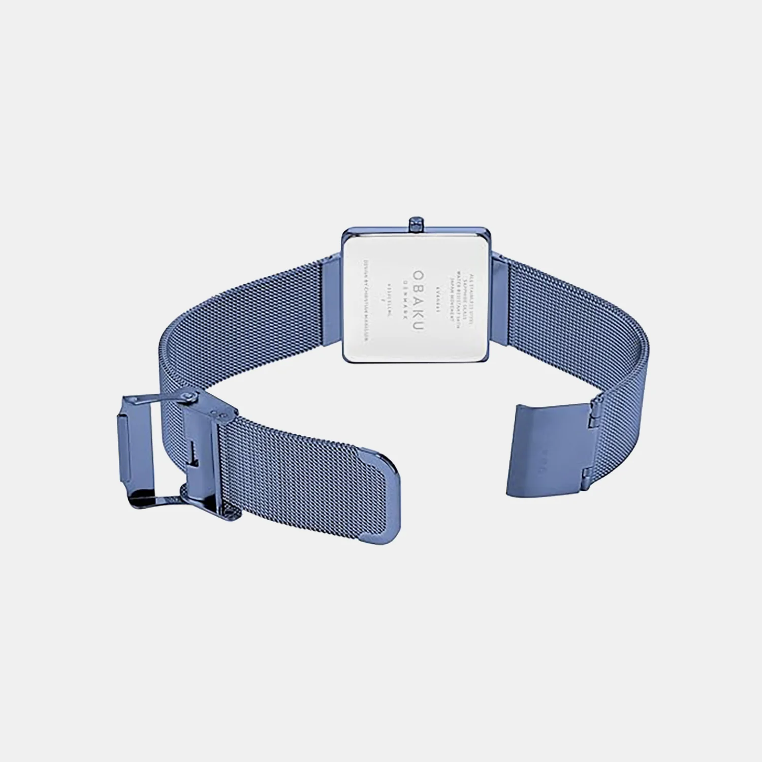 Kvadrat Women Quartz Blue Dial Analog Mesh Watch V236LXLLML2 - Image 3