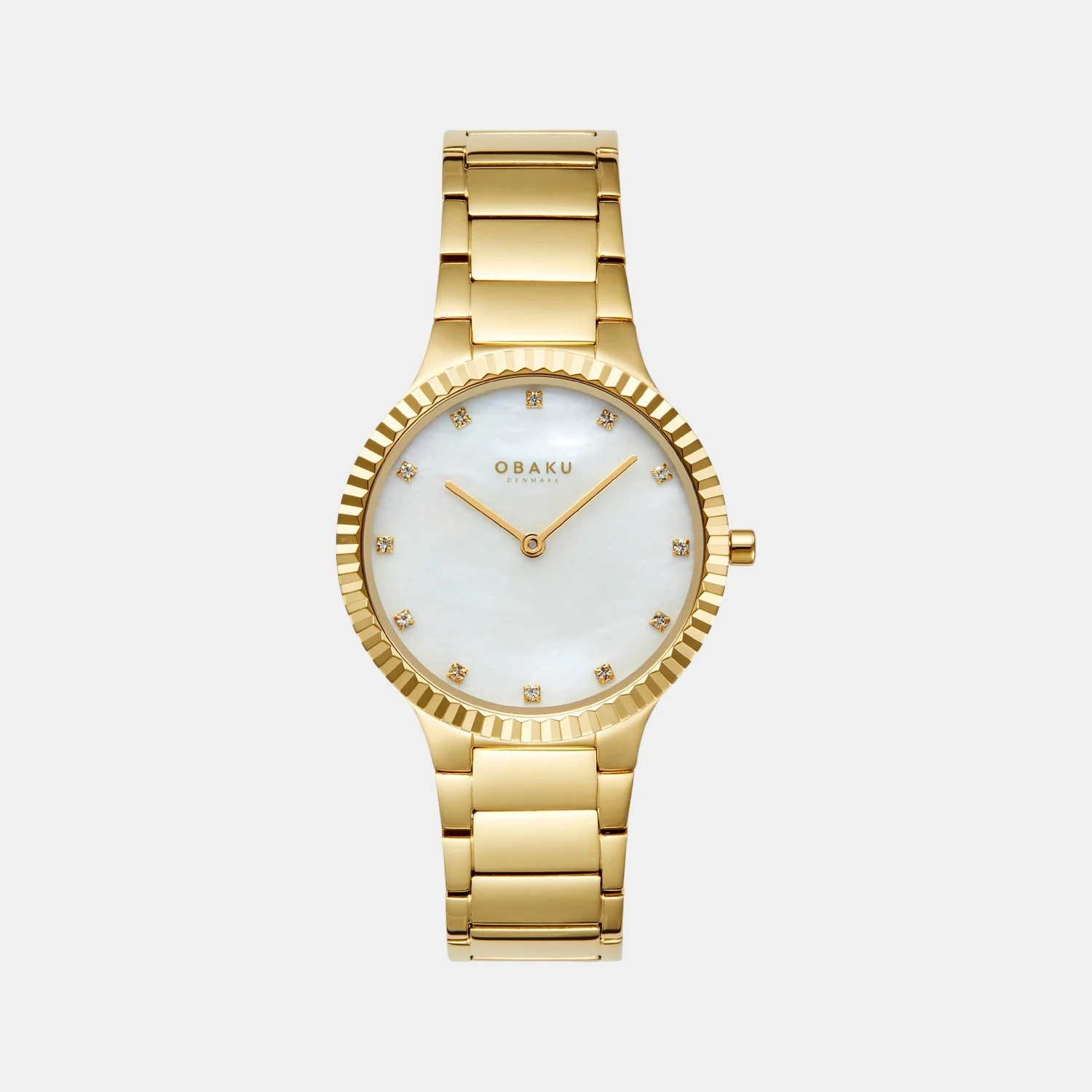 Linje Lille Women Quartz White Dial Analog Stainless Steel Watch V292LXGWSG