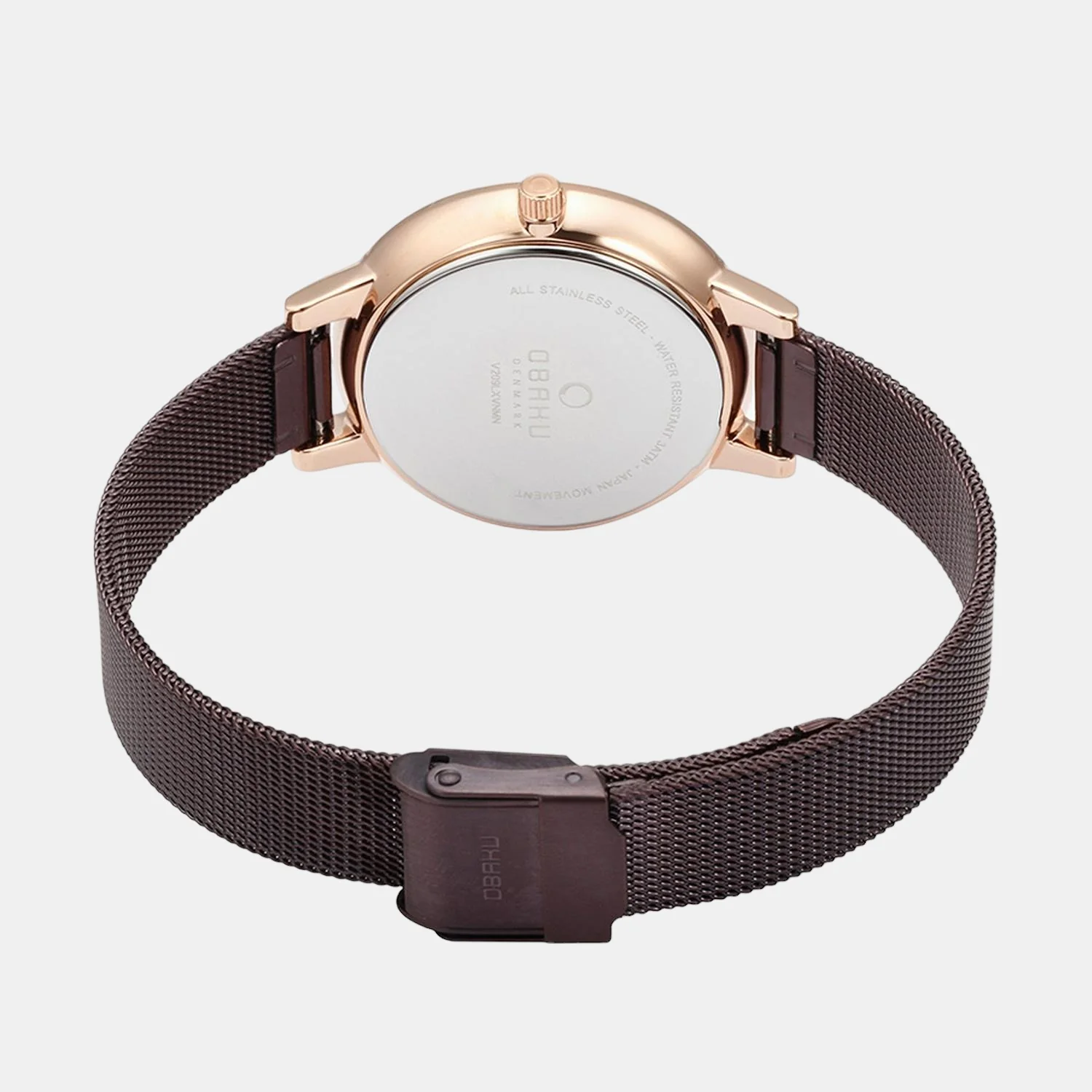Liv Walnut Women Quartz Brown Dial Analog Mesh Watch V209LXVNMN - Image 2