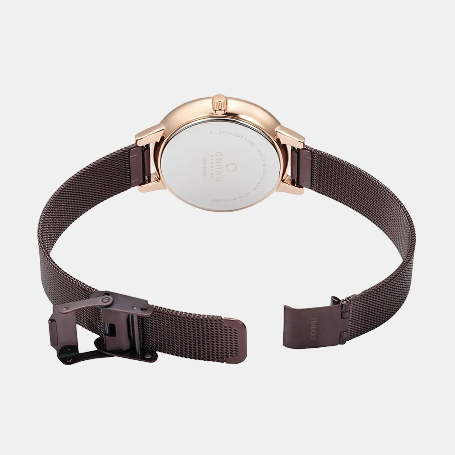 Liv Walnut Women Quartz Brown Dial Analog Mesh Watch V209LXVNMN - Image 3