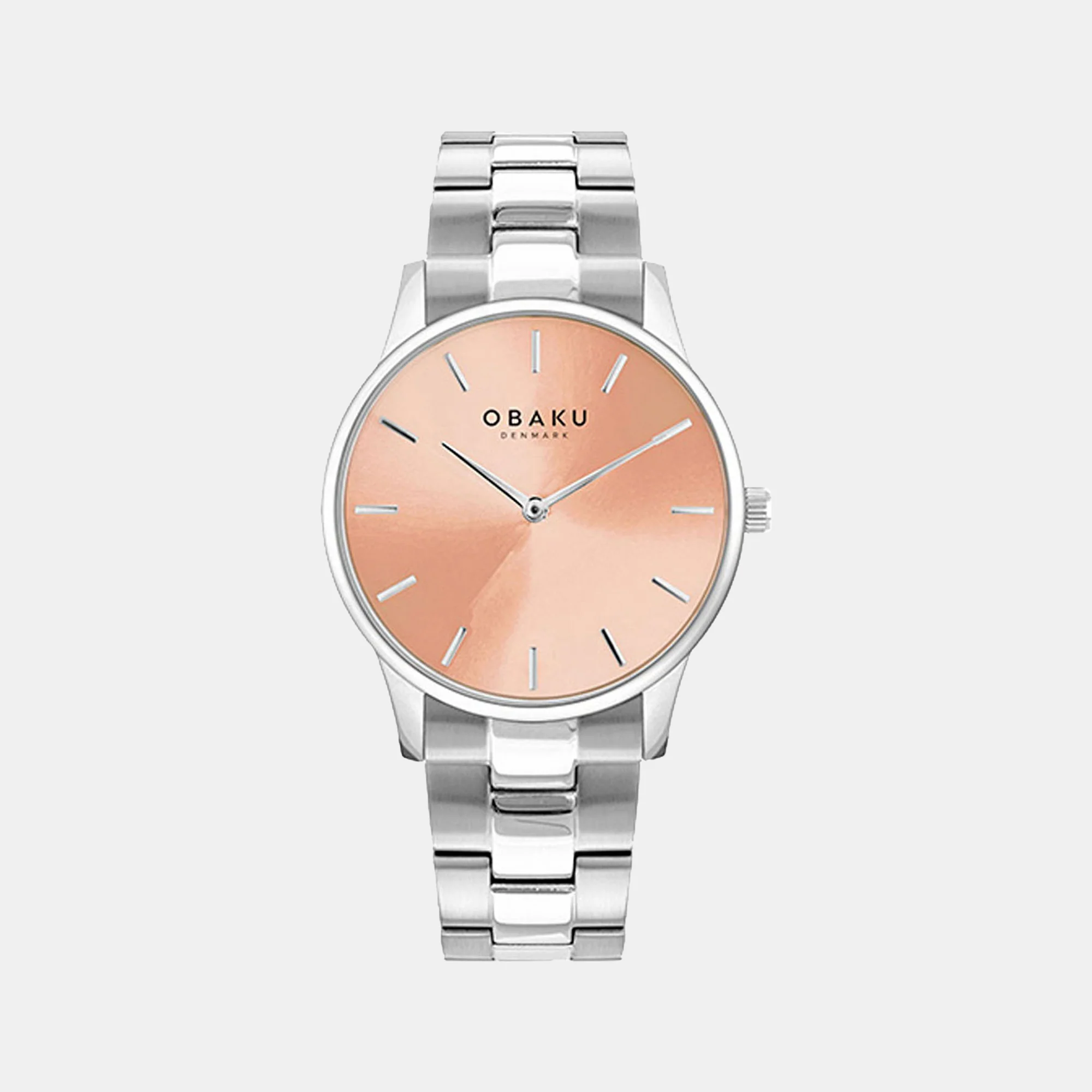 Lyng Lille Coral Women Quartz Pink Dial Analog Stainless Steel Watch V247LXCPSC