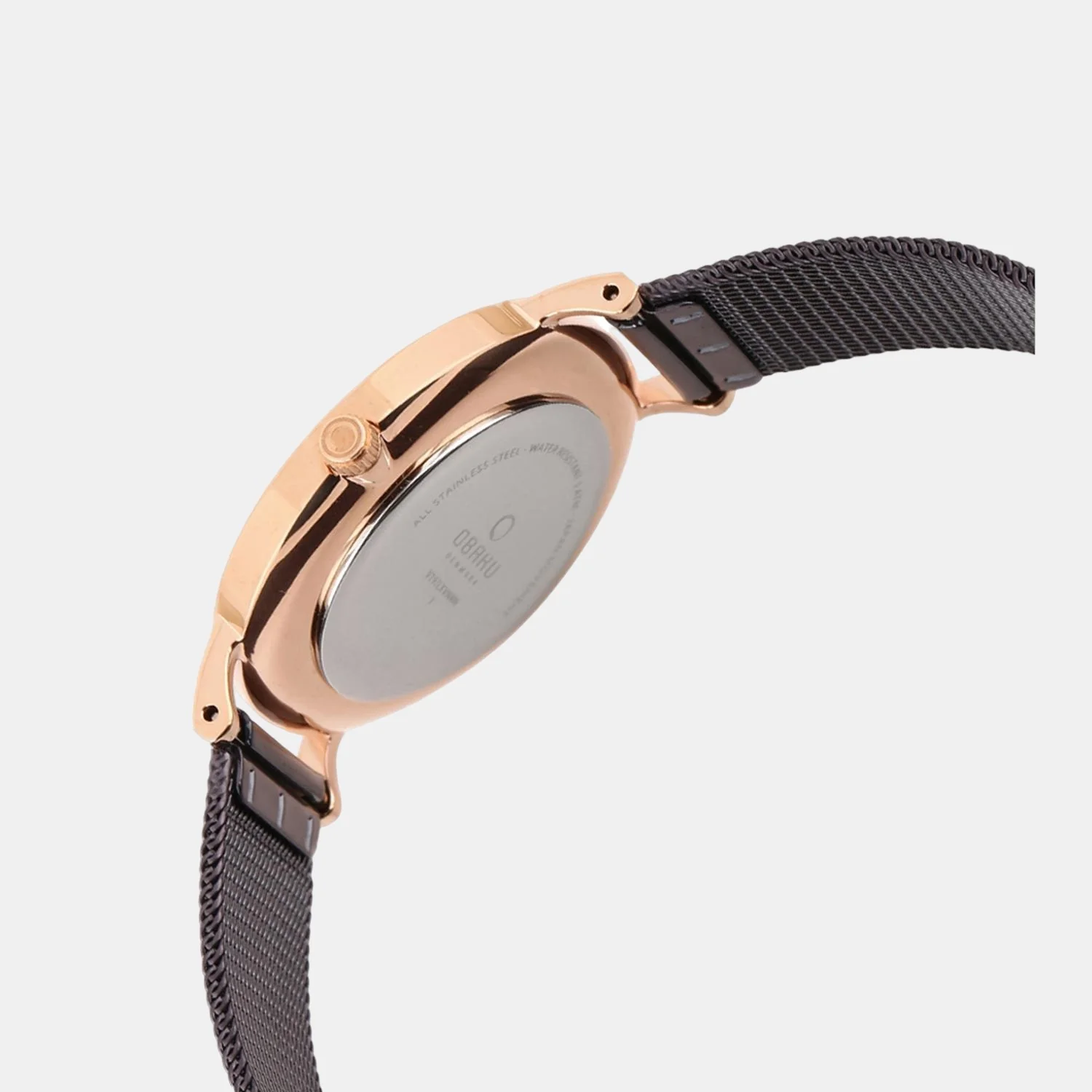 Mark Lille Walnut Women Quartz Brown Dial Analog Stainless Steel Watch V197LXVNMN - Image 4