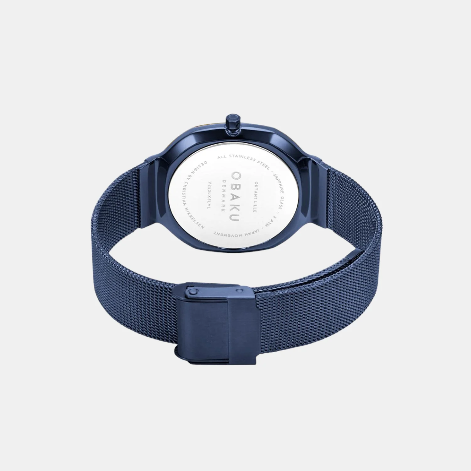 Oktant Lille-Ocean Women Quartz Blue Dial Analog Stainless Steel Watch V253LXSLML - Image 2