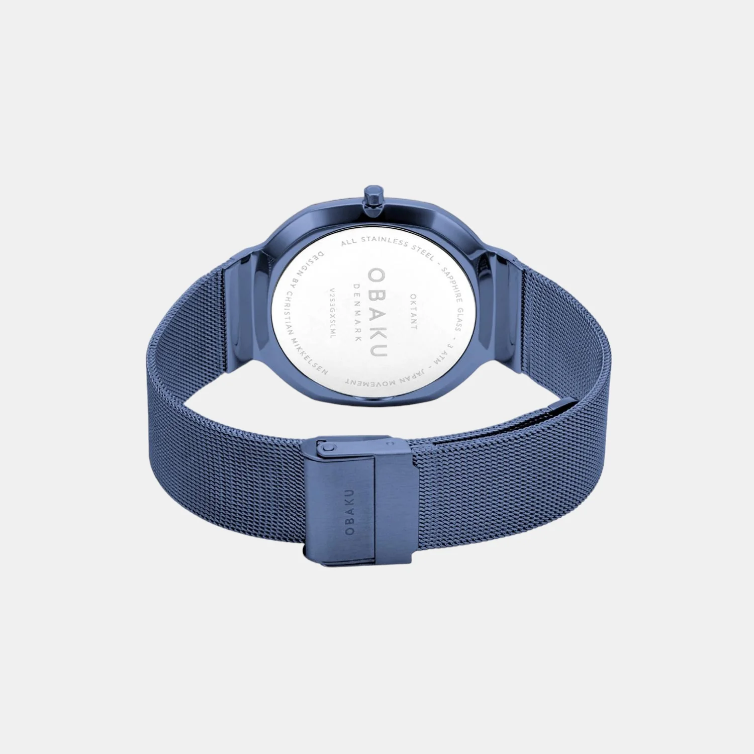 Oktant Ocean Men Quartz Blue Dial Analog Stainless Steel Watch V253GXSLML - Image 2
