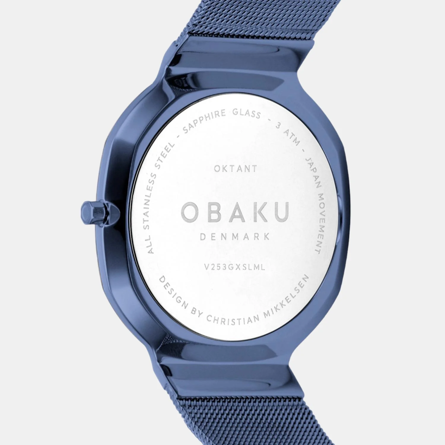Oktant Ocean Men Quartz Blue Dial Analog Stainless Steel Watch V253GXSLML - Image 5