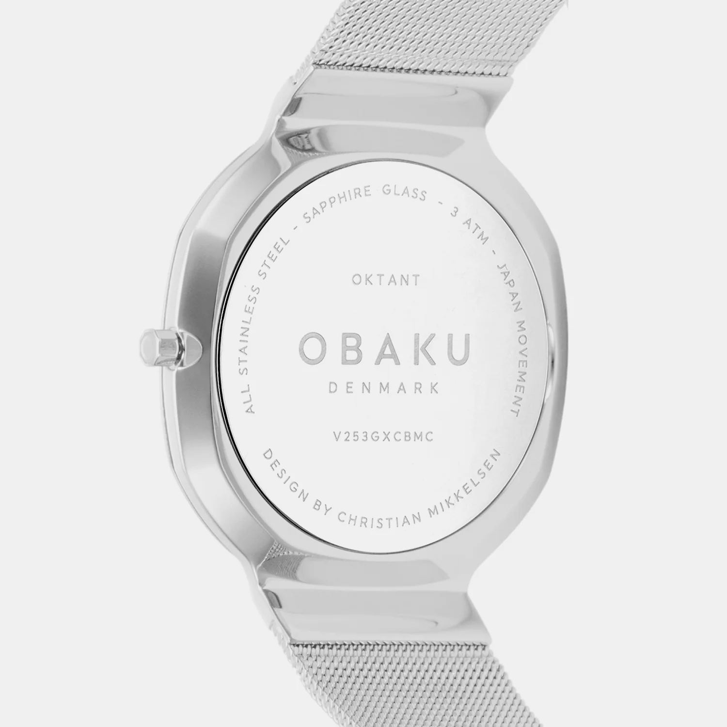 Oktant Onyx Men Black Dial Stainless Steel Watch V253GXCBMC - Image 4
