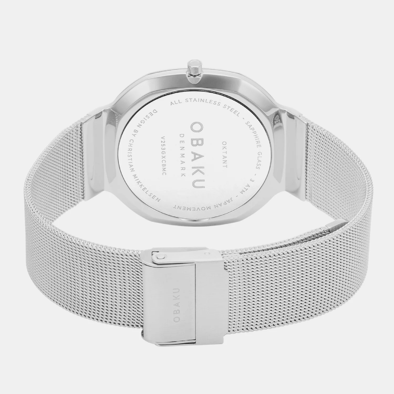 Oktant Onyx Men Black Dial Stainless Steel Watch V253GXCBMC - Image 5
