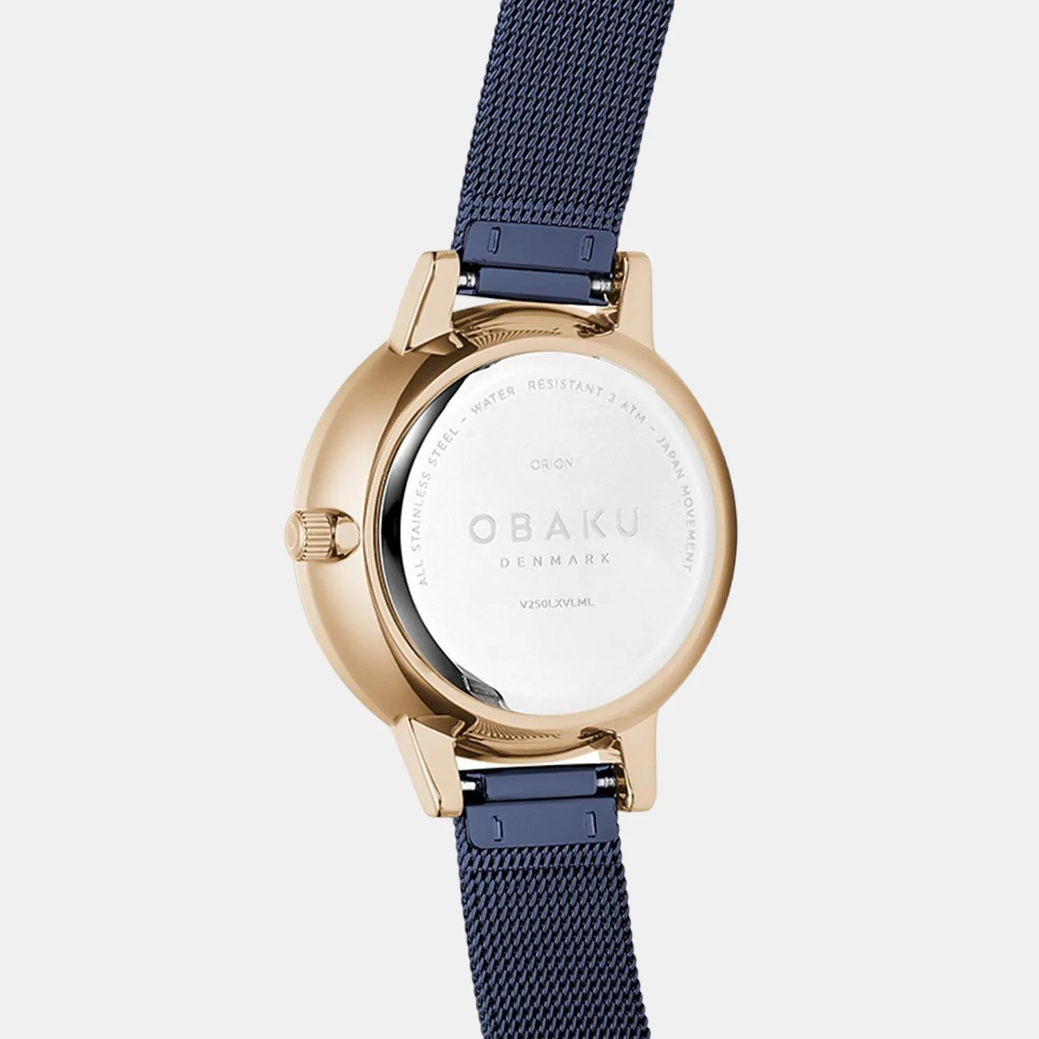 Orion Ocean Women Quartz Blue Dial Analog Mesh Watch V250LXVLML - Image 4
