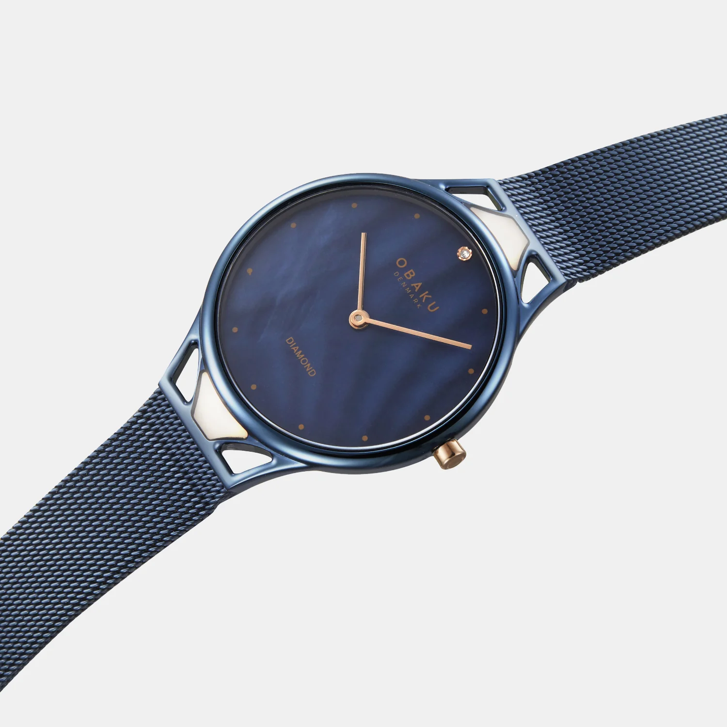 Pergament Women Quartz Blue Dial Analog Stainless Steel Watch V302LXLLML - Image 3