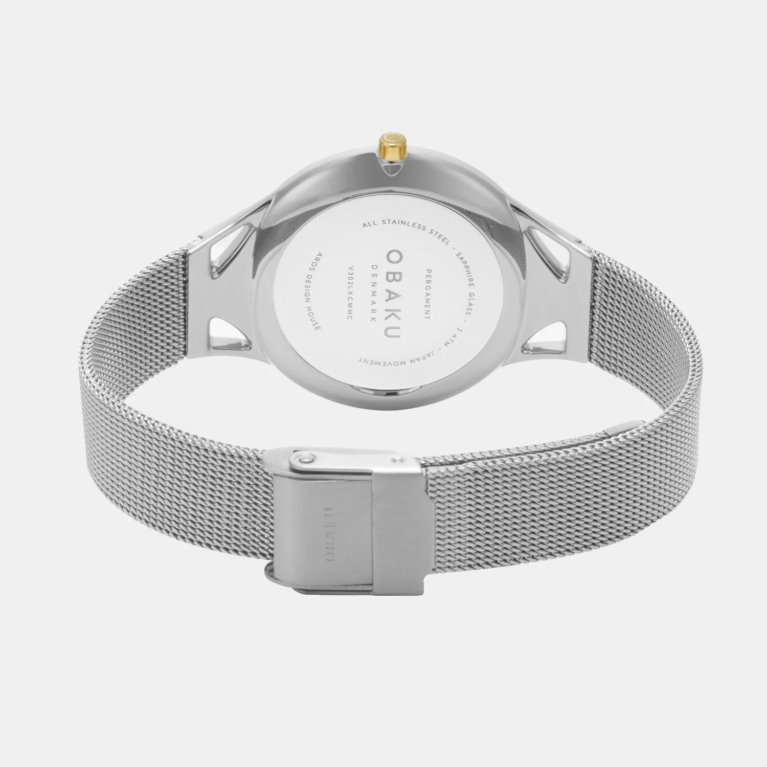 Pergament Women Quartz White Dial Analog Stainless Steel Watch V302LXCWMC - Image 5