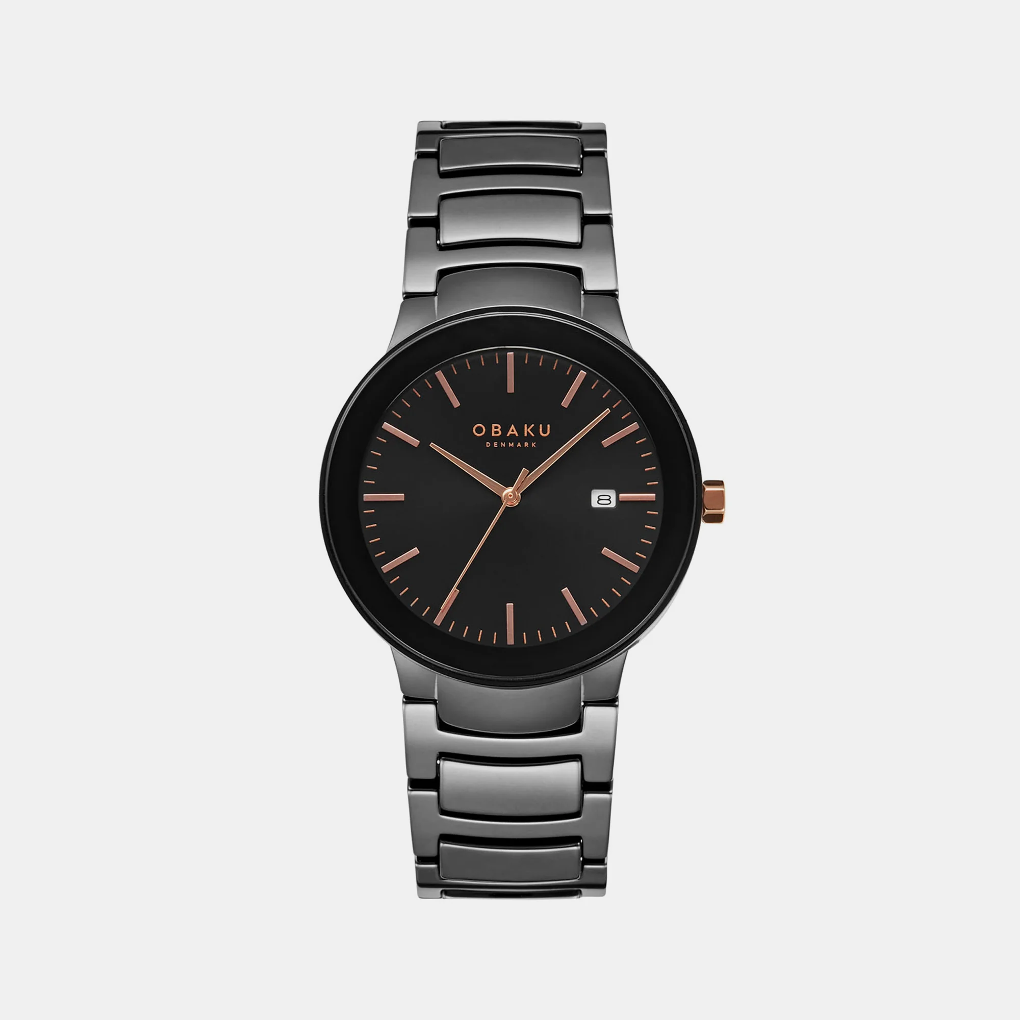 Pil Lille Women Quartz Black Dial Analog Ceramic Watch V280LDBBCB - Image 2