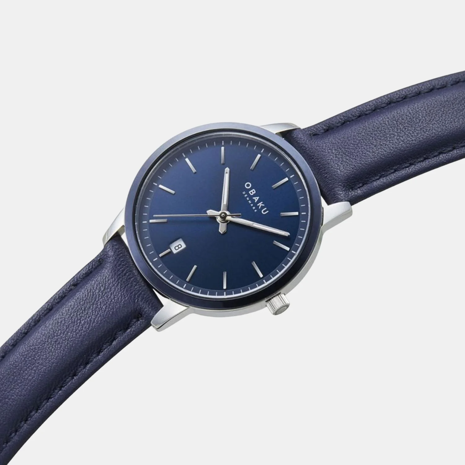 Salvie Lille Women Quartz Blue Dial Analog Leather Watch V270LDHLRL - Image 3