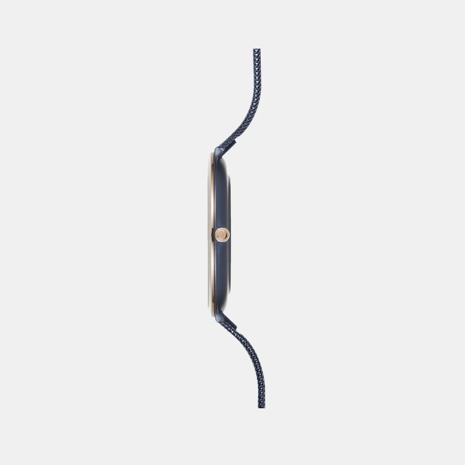 Satin Ocean Men Quartz Blue Dial Analog Mesh Watch V269GXSLML - Image 4