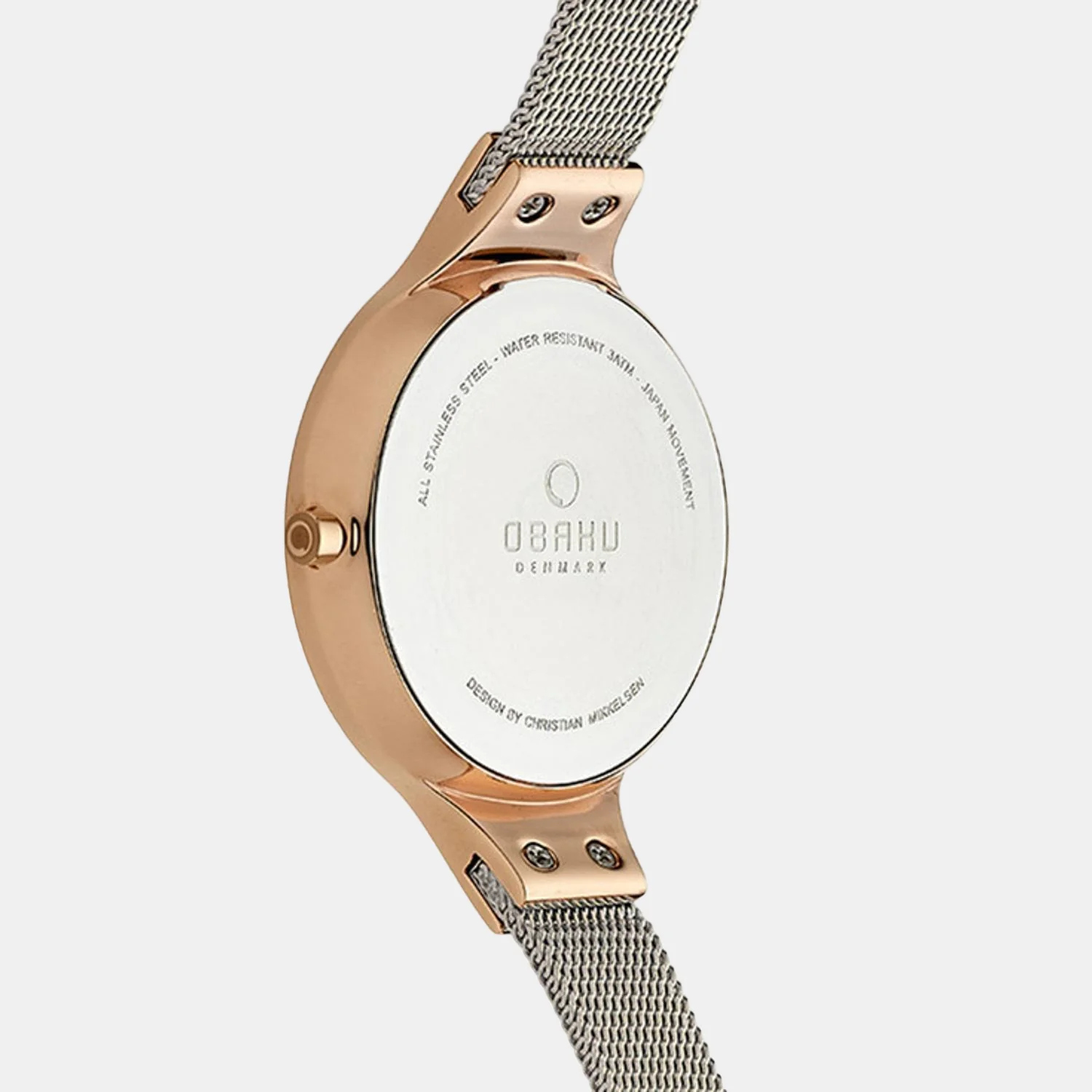 Sky Granite Women Quartz Grey Dial Analog Mesh Watch V173LXVJMJ - Image 2