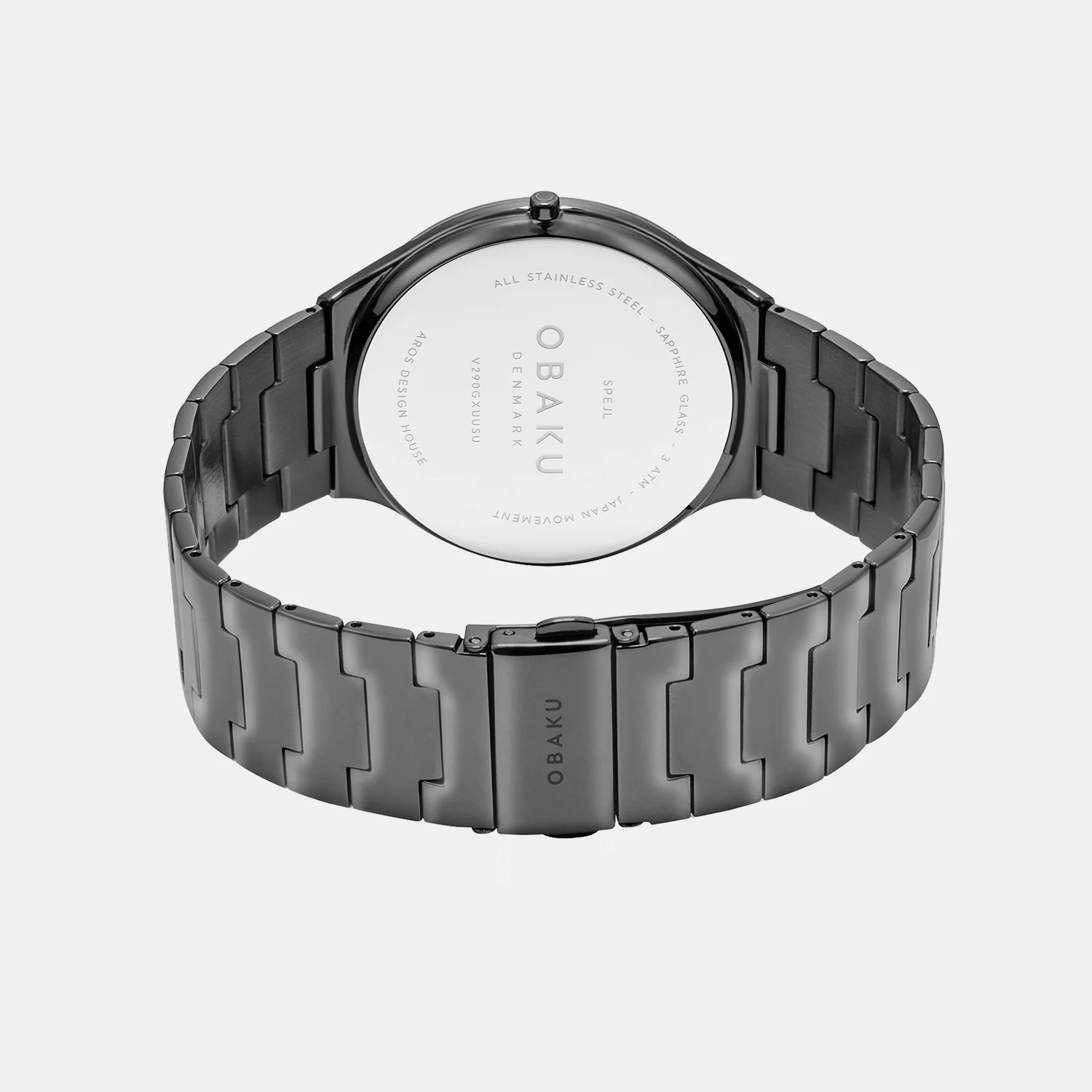 Spejl Ash Men Quartz Grey Dial Analog Stainless Steel Watch V290GXUUSU - Image 5