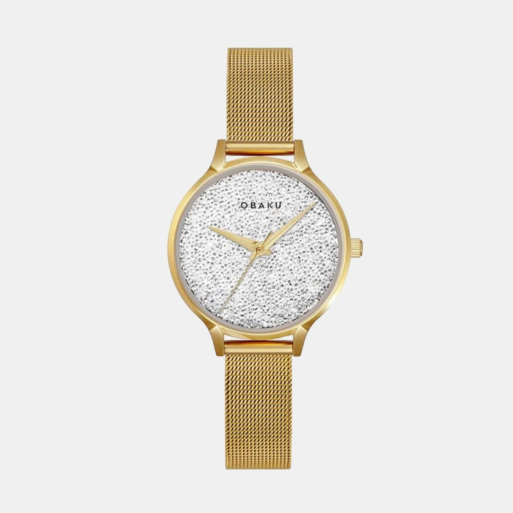 Stjerner Women Quartz White Dial Analog Stainless Steel Watch V238LXGWMG