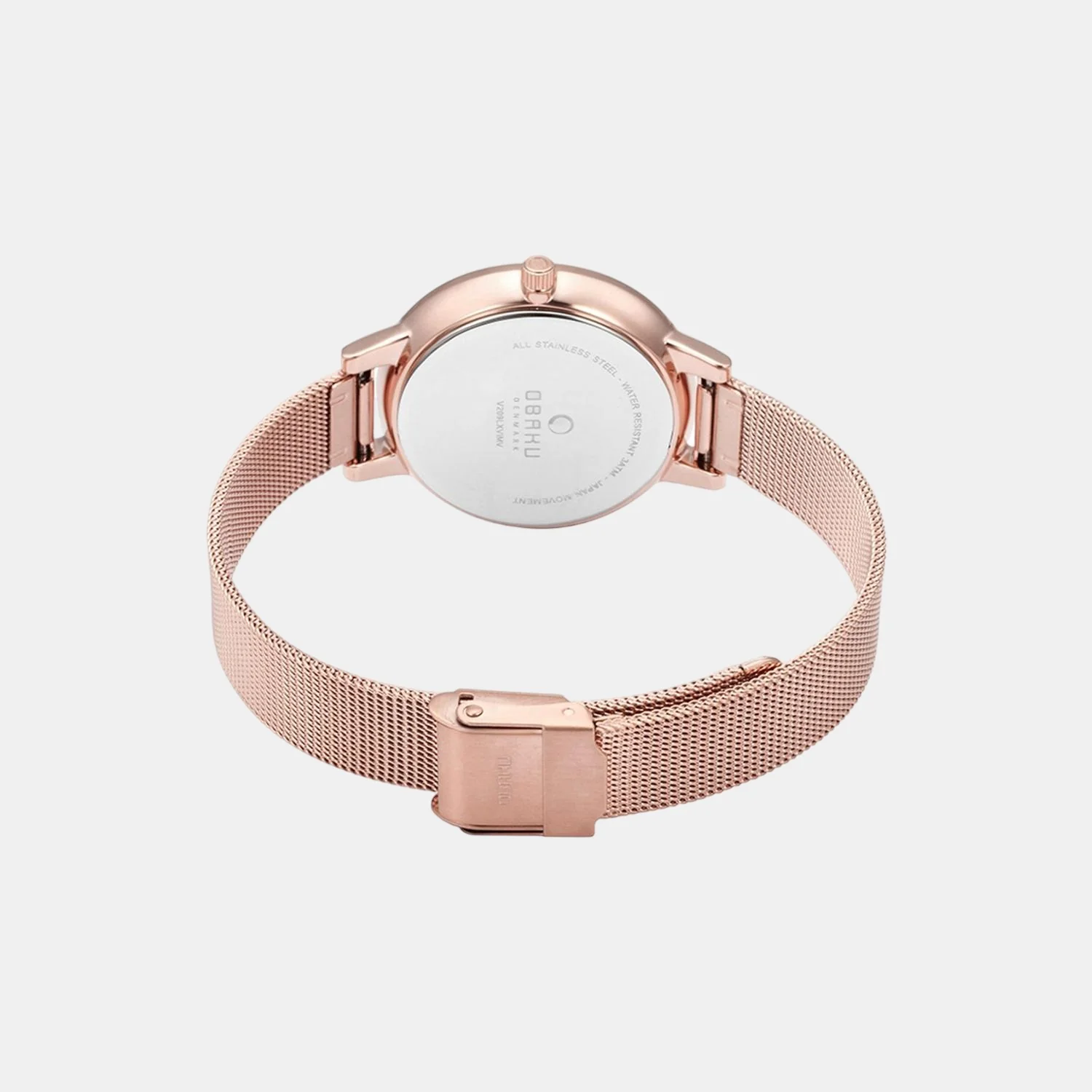 Syren-Rose Women Quartz Silver Dial Analog Stainless Steel Watch V237LXVIMV-EJBVS - Image 2
