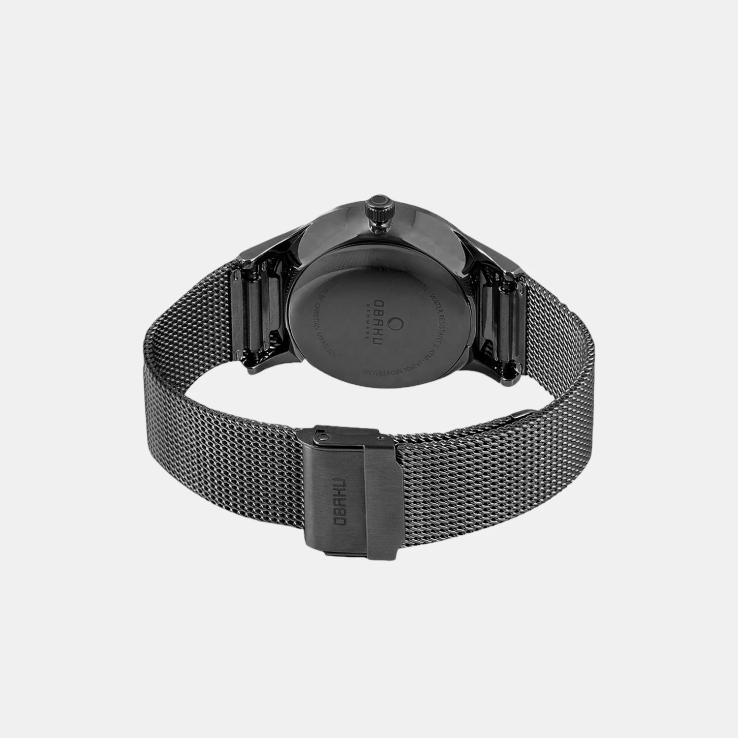 Tang Lille Charcoal Women Quartz Black Dial Analog Stainless Steel Watch V260LXBBMB - Image 2