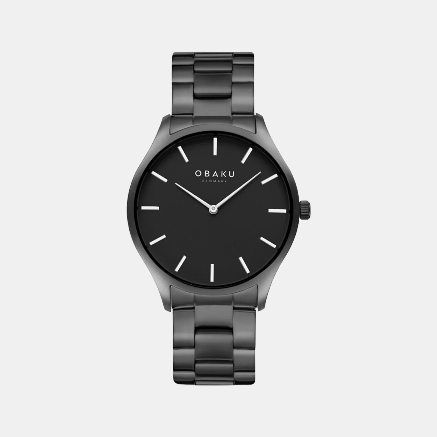 Tang Lille Dark Women Quartz Black Dial Analog Stainless Steel Watch V260LXBBSB