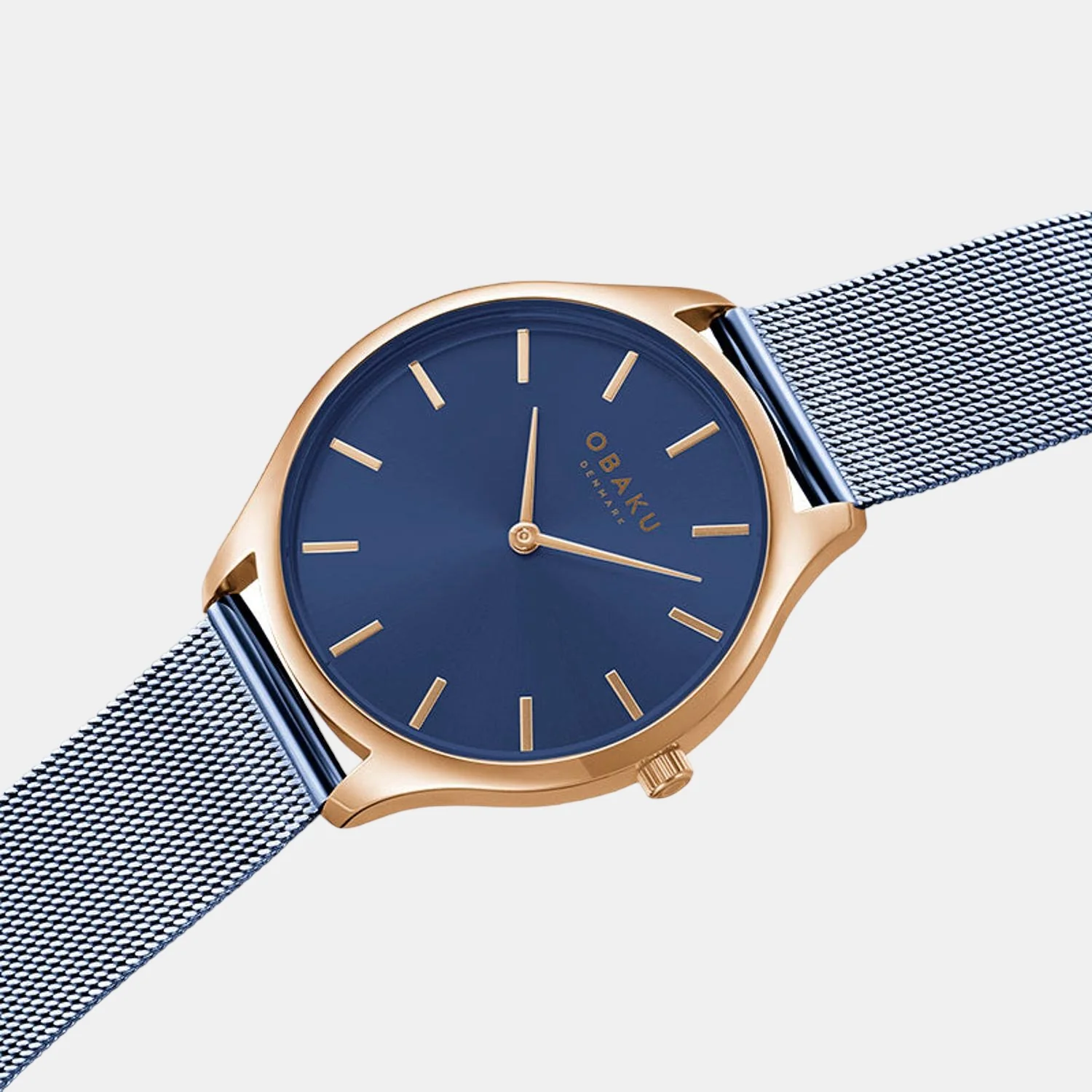 Tang Ocean Men Quartz Blue Dial Analog Stainless Steel Watch V260GXVLML - Image 3