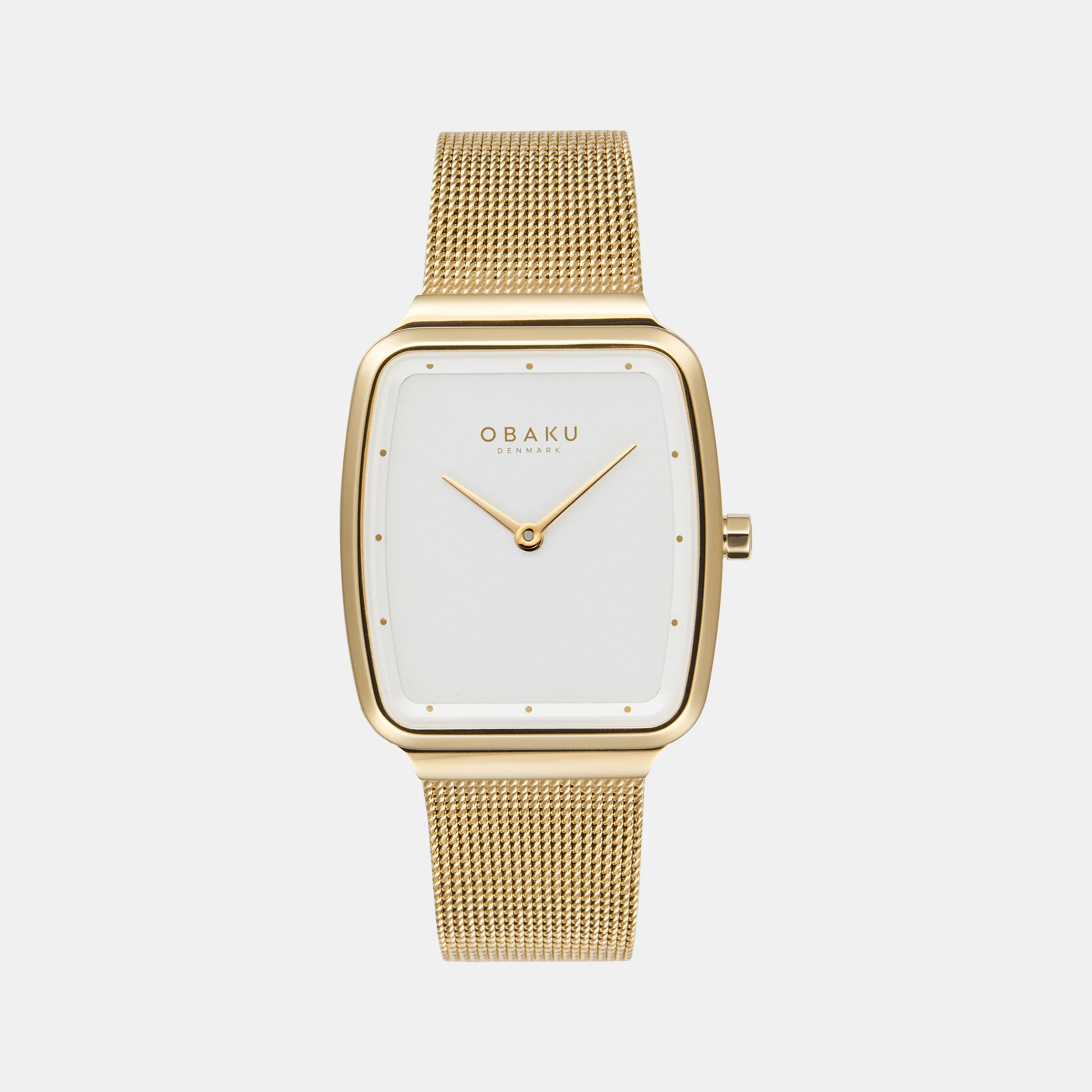 Tern Lille Gold Women Quartz Silver Dial Analog Stainless Steel Watch V267LXGIMG