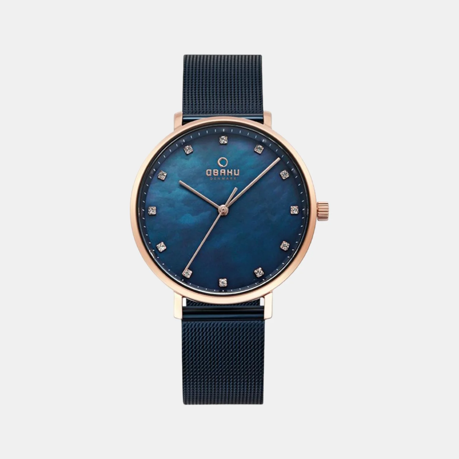 Vest Ocean Women Quartz Blue Dial Analog Stainless Steel Watch V186LXVLML