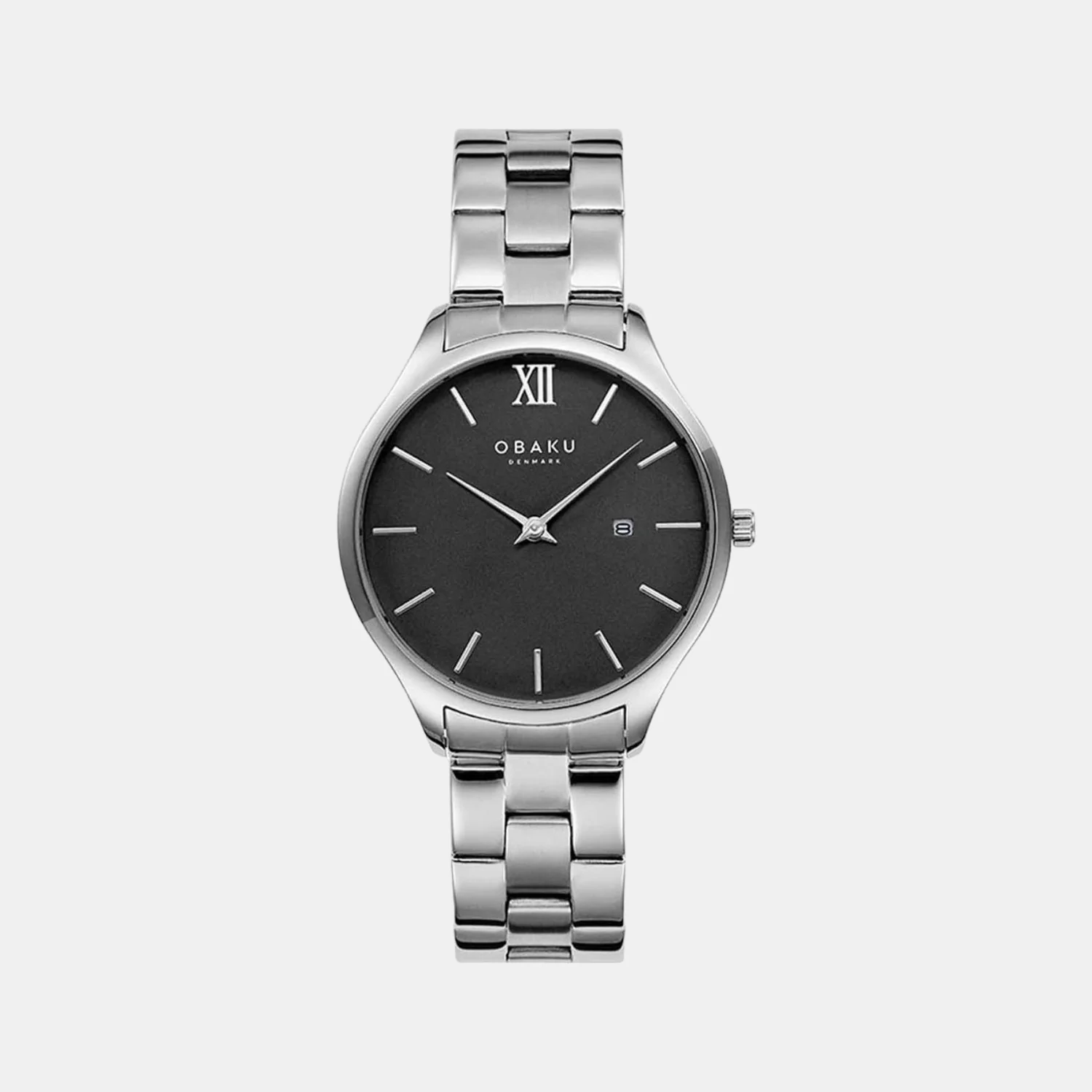 Vibe Lille Stone Women Quartz Grey Dial Analog Stainless Steel Watch V266LDCJSC