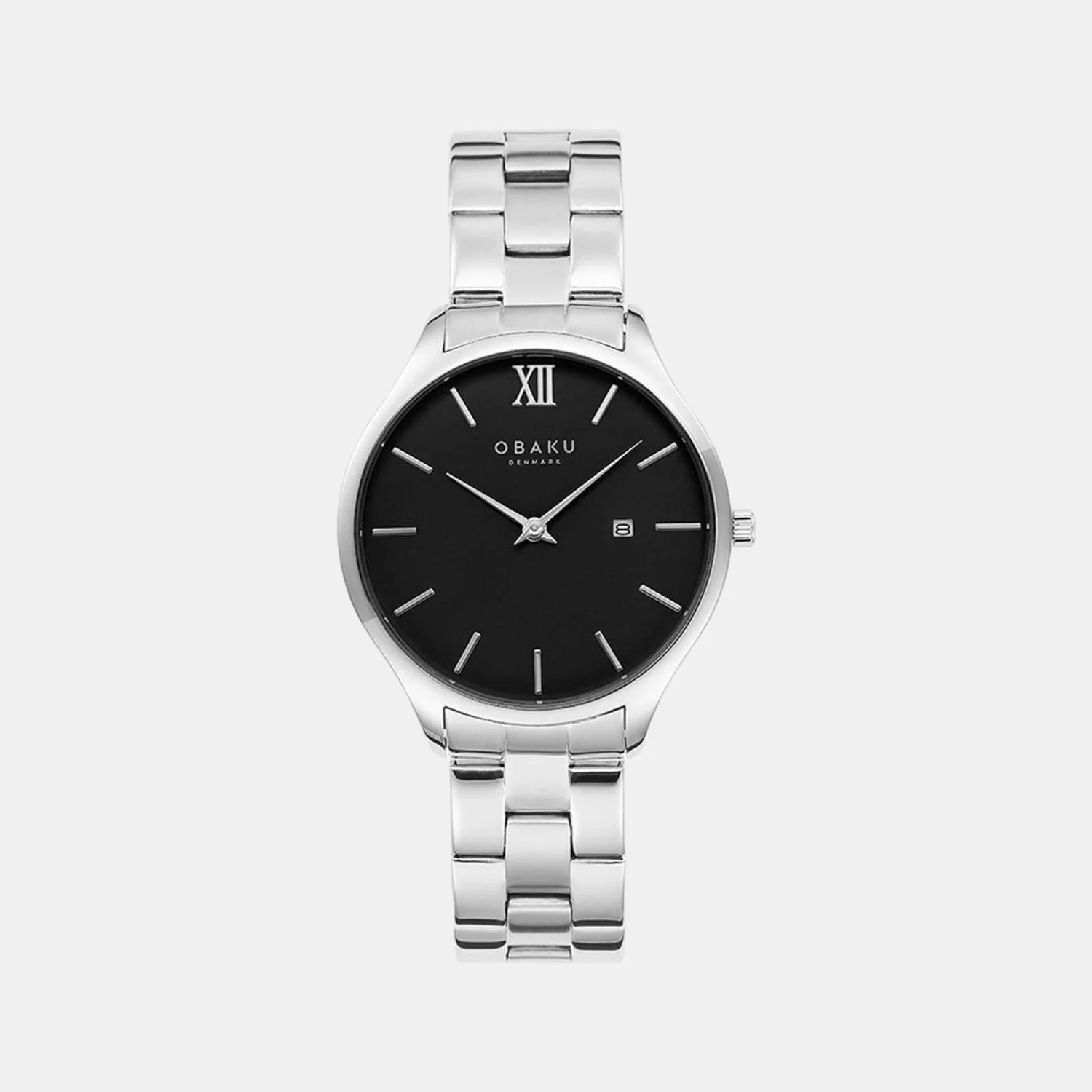 Vibe Men Quartz Black Dial Analog Stainless Steel Watch V266GDCBSC