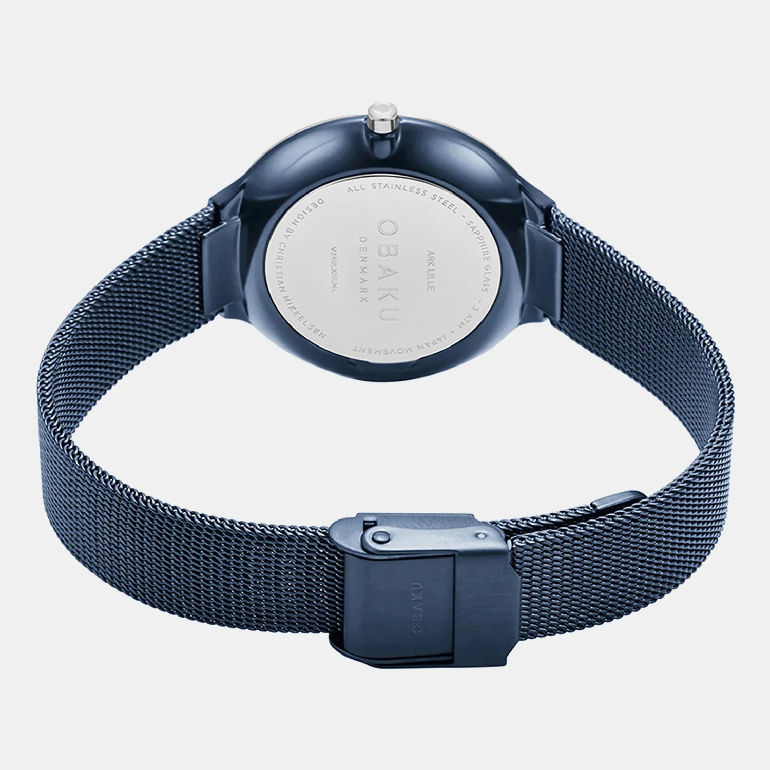 Viol-Arctic Women Quartz Blue Dial Analog Mesh Watch V211LXCLML - Image 6