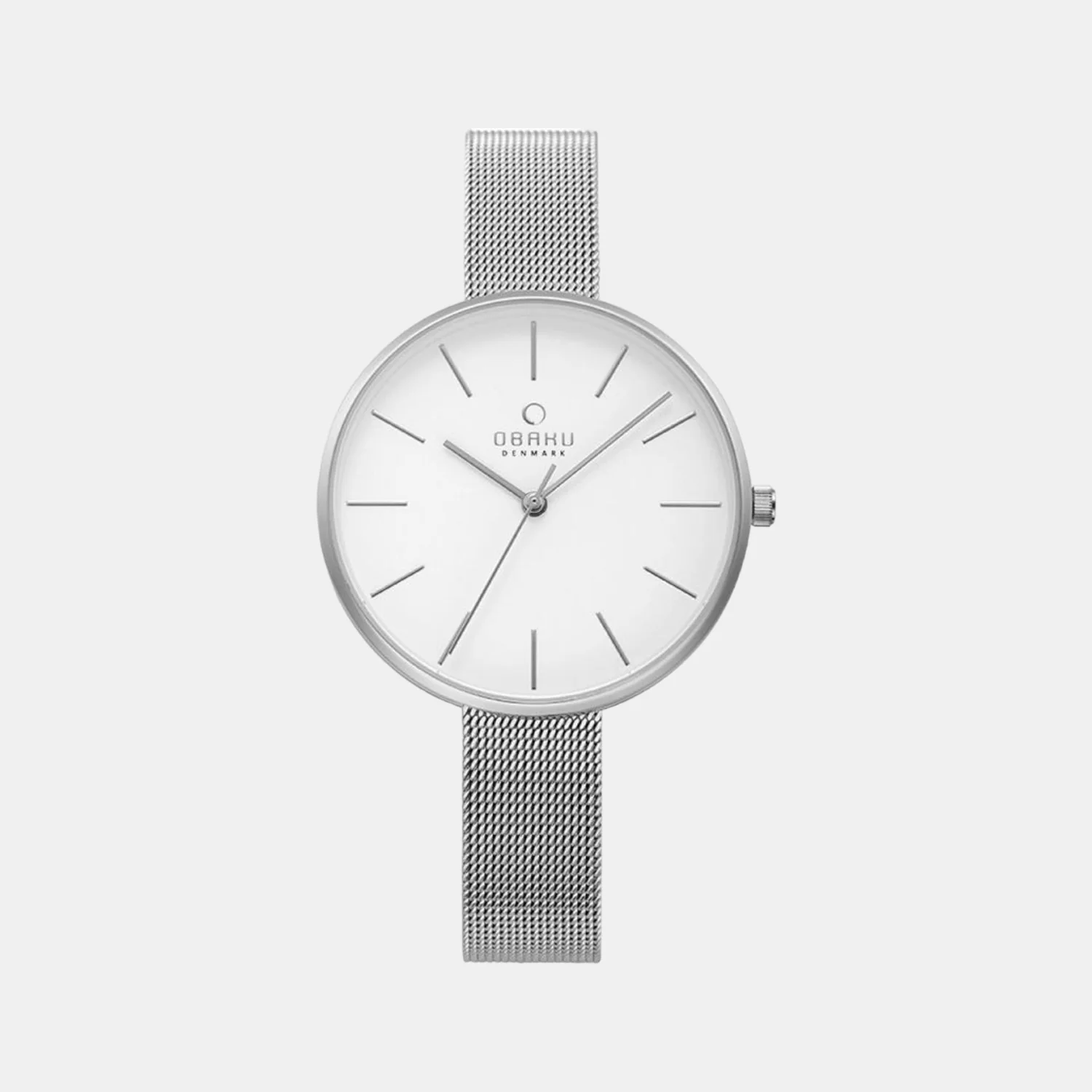 Viol Women Quartz Silver Dial Analog Stainless Steel Watch V211LXCIMC