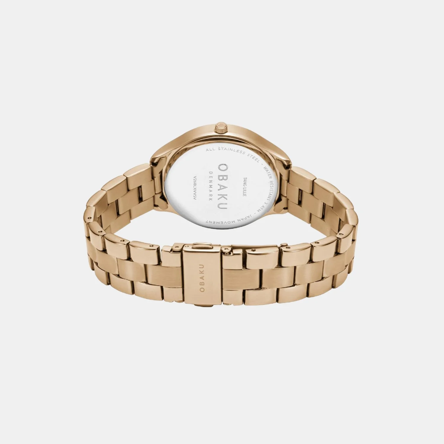 Women Quartz Rose Gold Dial Analog Stainless Steel Watch V260LXVVSV - Image 2