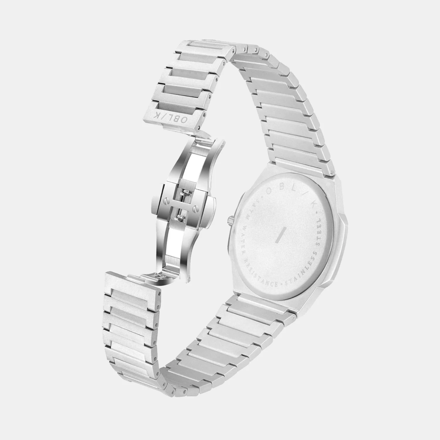 Blade Men Quartz Silver Dial Analog Stainless Steel Watch - Image 4