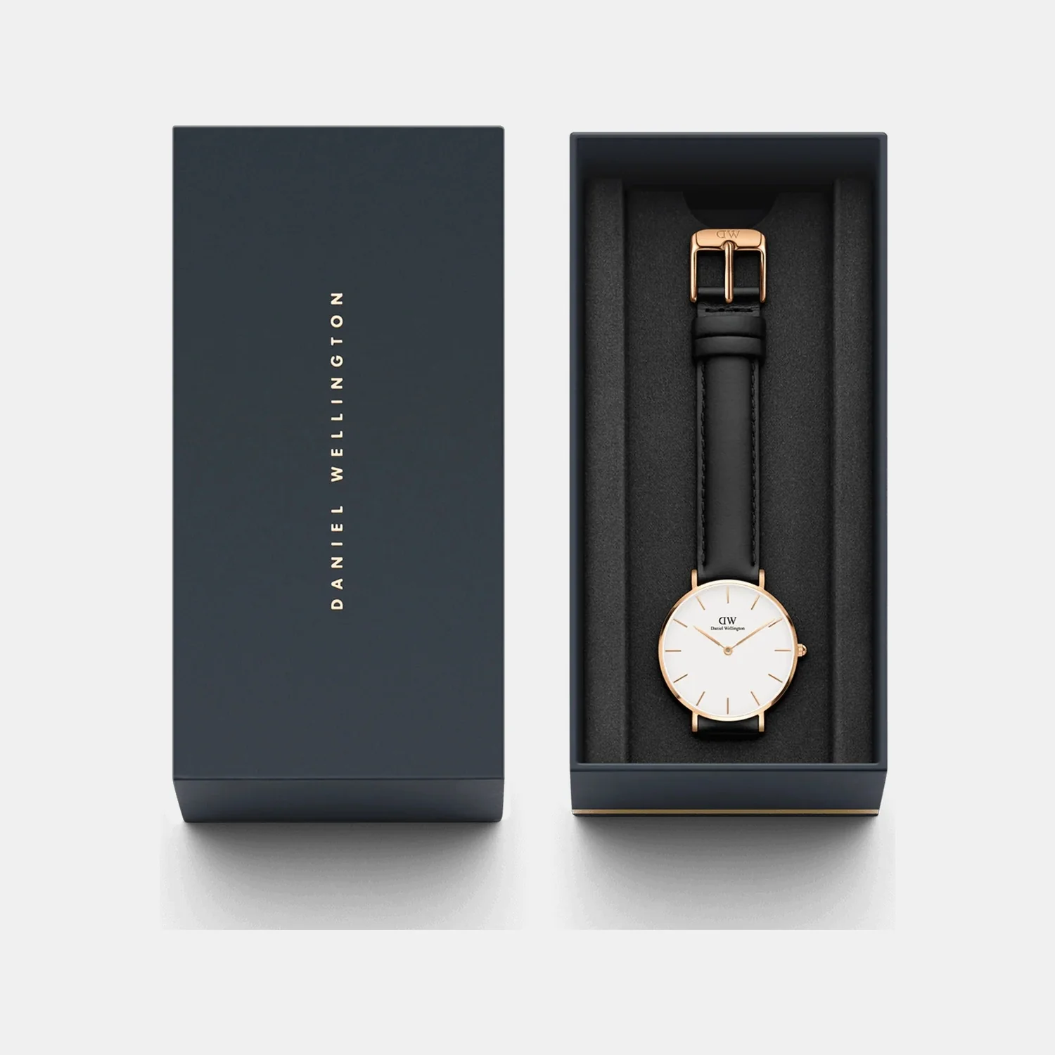 Petite Women Quartz White Dial Analog Stainless Steel Watch DW00100230K - Image 5